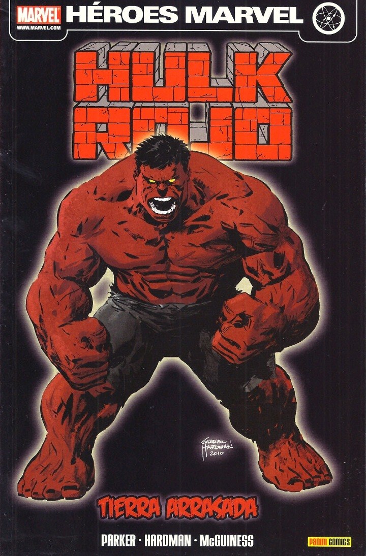 Portada ampliada de Hulk Rojo