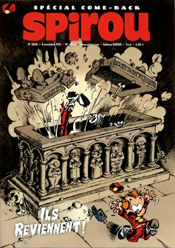 Portada ampliada de Spirou