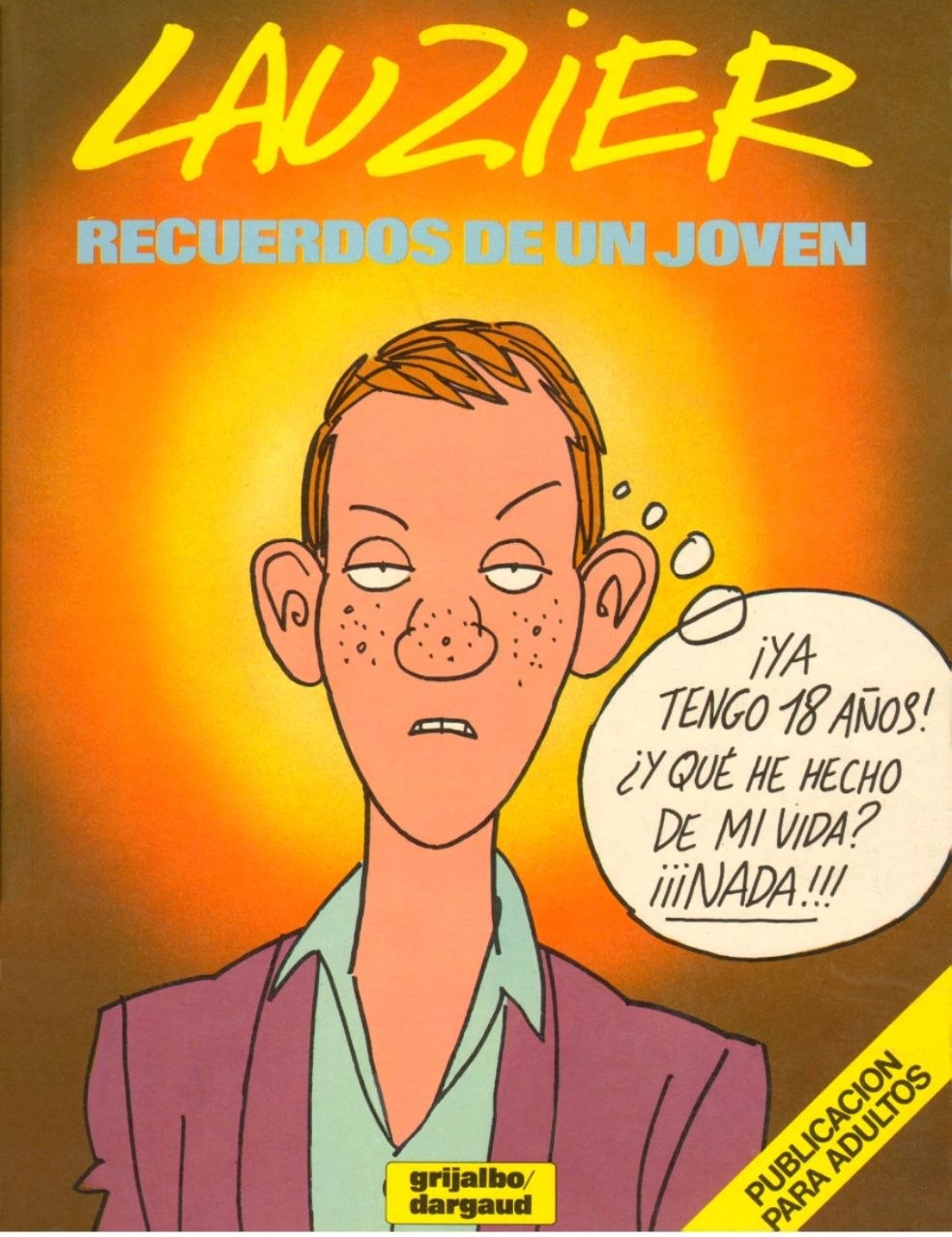 Portada ampliada de LAUZIER RECUERDOS DE UN JOVEN