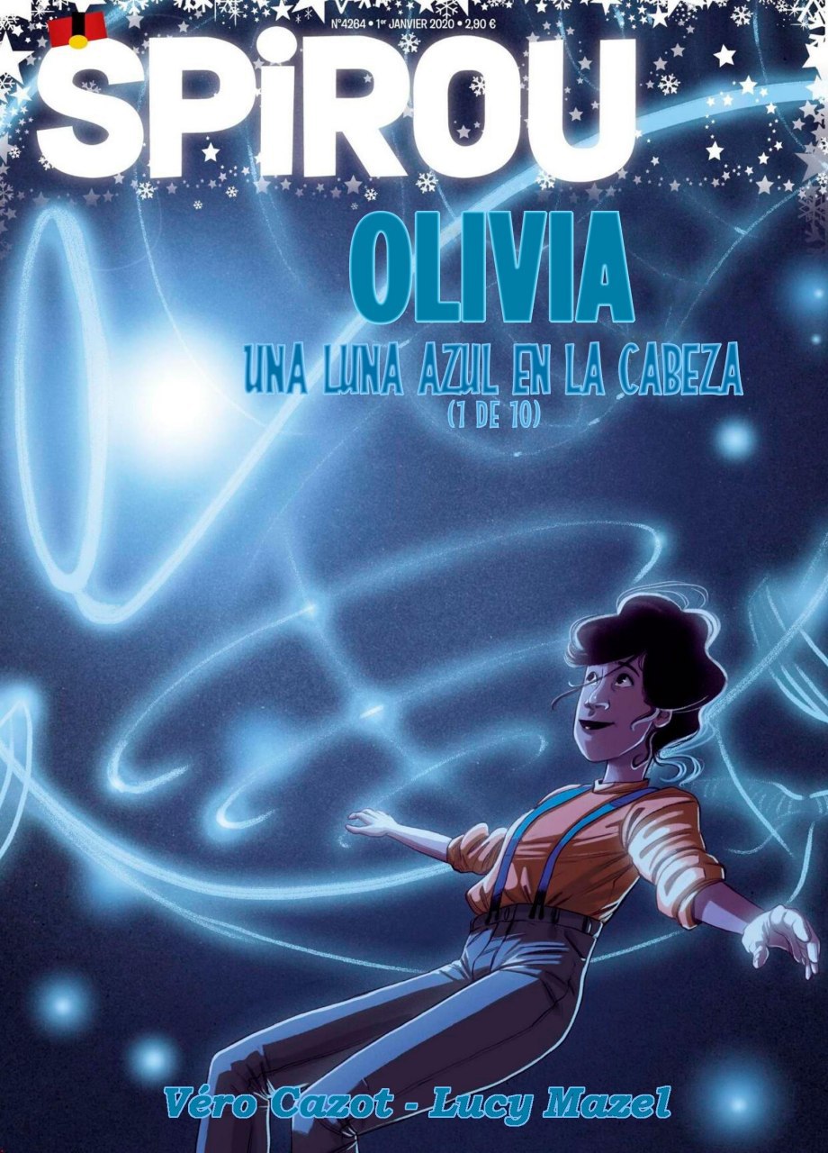 Portada ampliada de OLIVIA UNA LUNA AZUL EN LA CABEZA (1 DE 10)