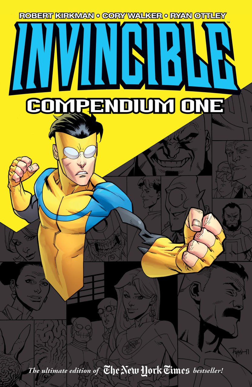 Portada ampliada de INVINCIBLE COMPENDIUM ONE