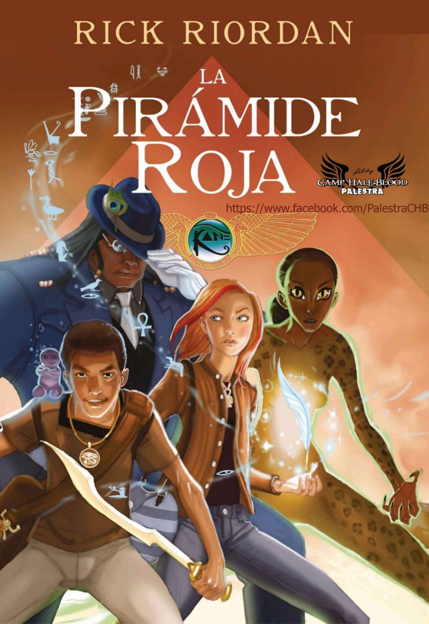 Portada ampliada de La Pirámide Roja