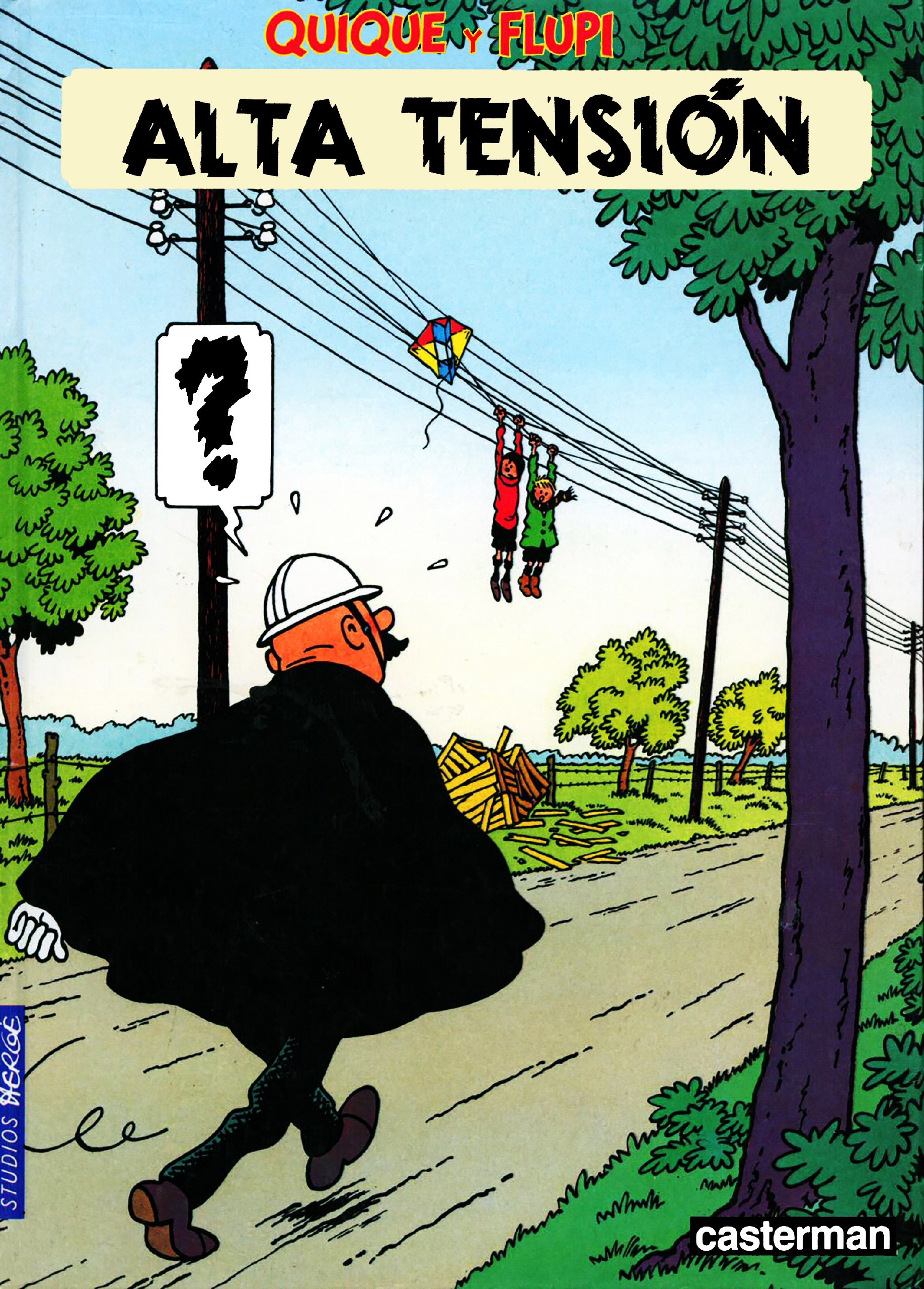 Portada ampliada de ALTA TENSION