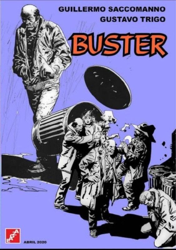Portada ampliada de BUSTER