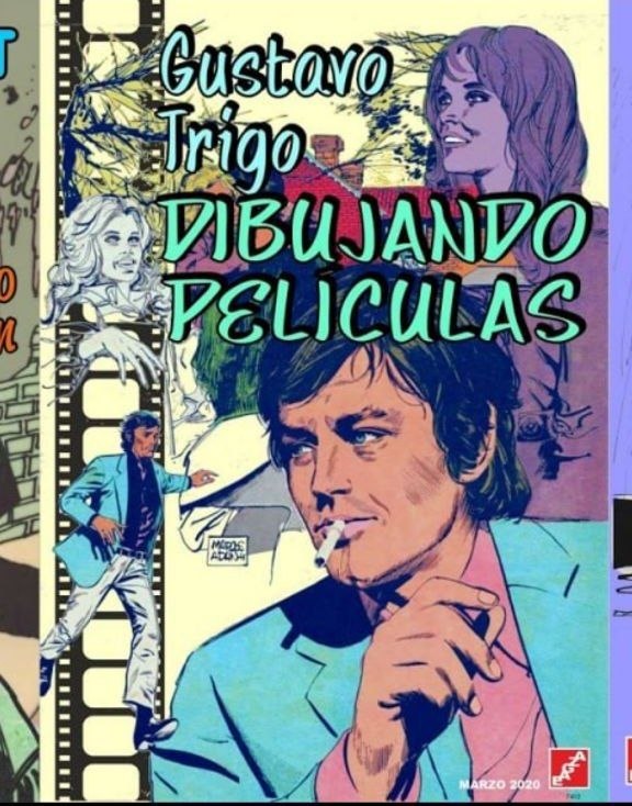 Portada ampliada de DIBUJANDO PELICULAS