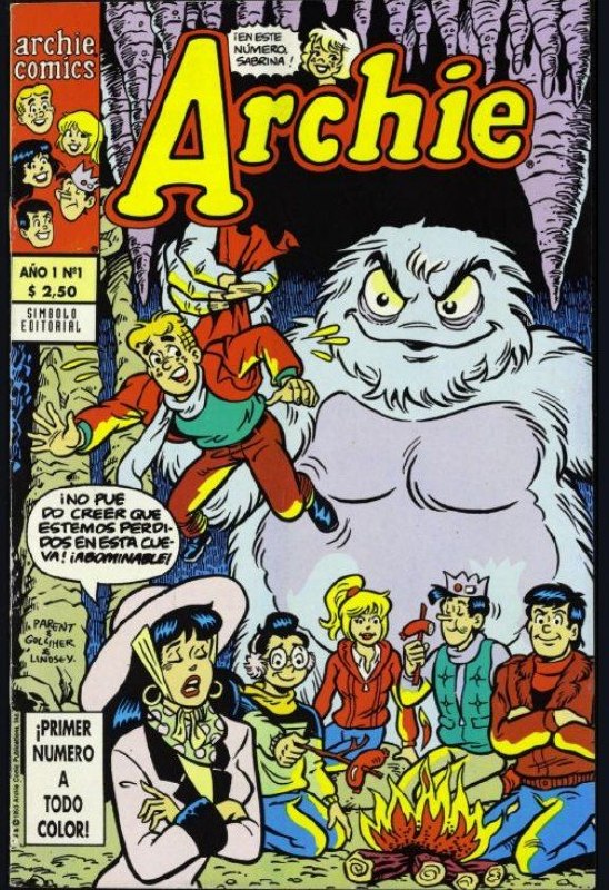 Portada ampliada de Archie