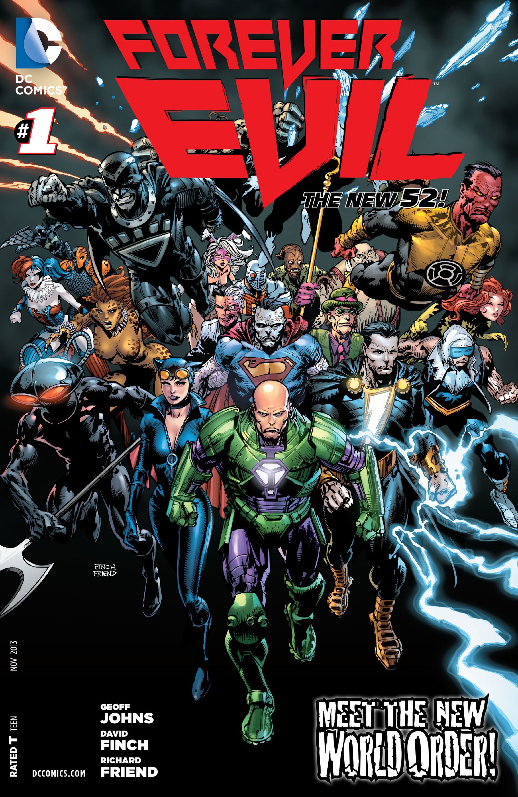 Portada ampliada de FOREVER EVIL