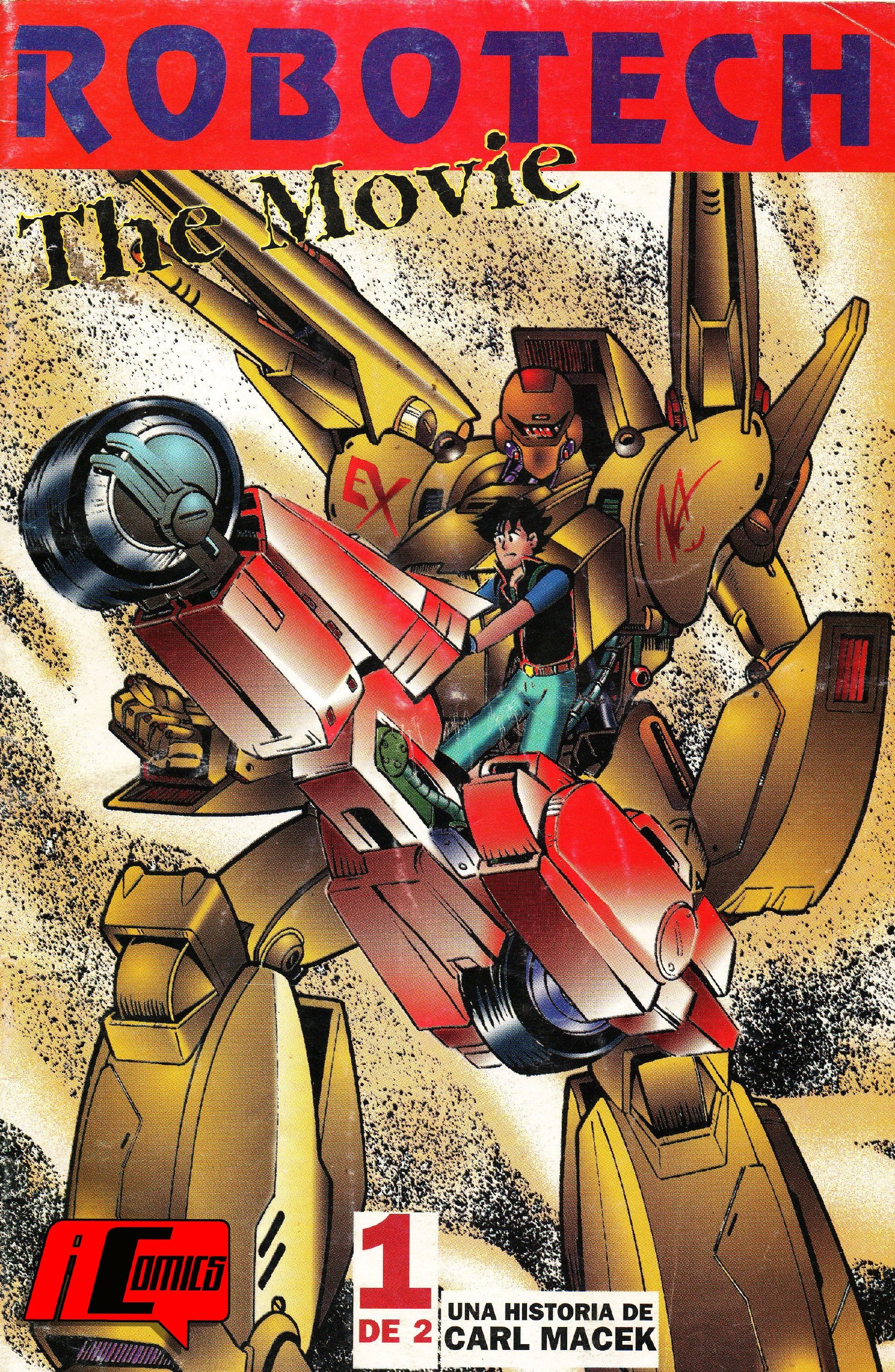 Portada ampliada de ROBOTECH The Movie