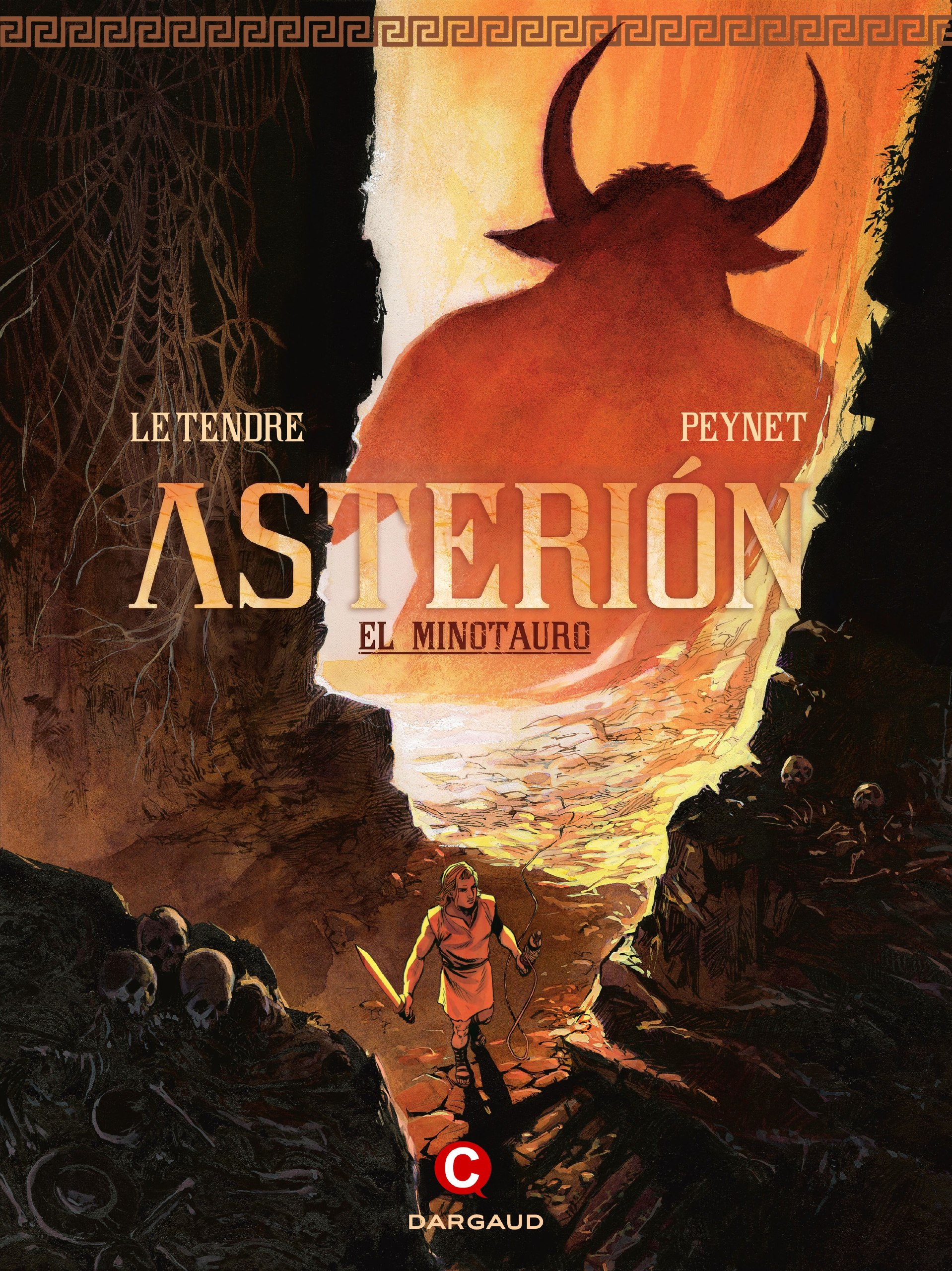 Portada ampliada de ASTERIÓN EL MINOTAURO