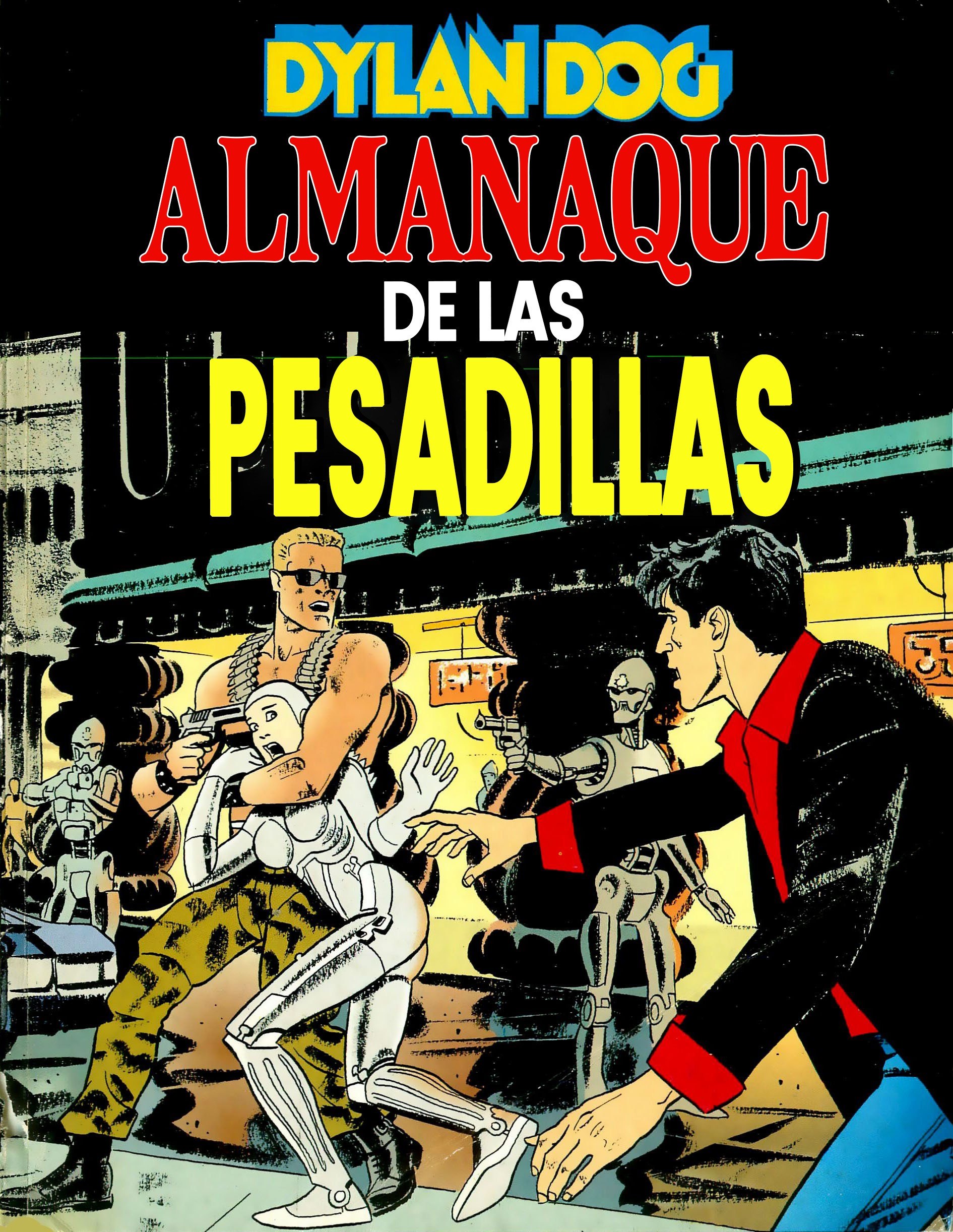 Portada ampliada de ALMANAQUE DE LAS PESADILLAS
