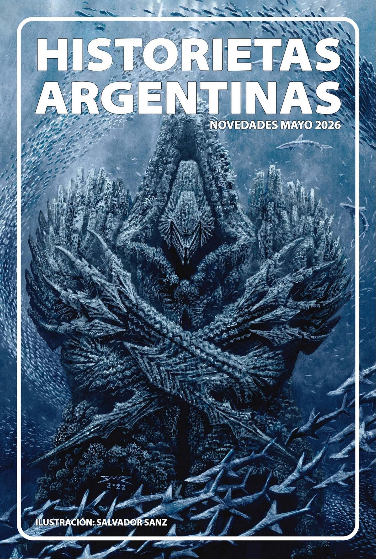 Portada ampliada de HISTORIETAS ARGENTINAS NOVEDADES MAYO 2026