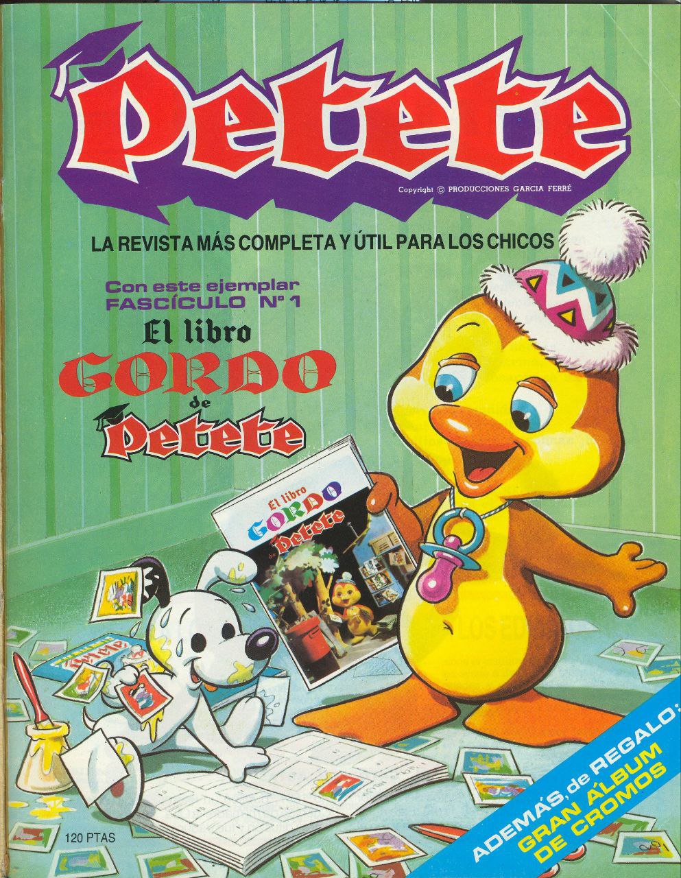 Portada ampliada de Petete