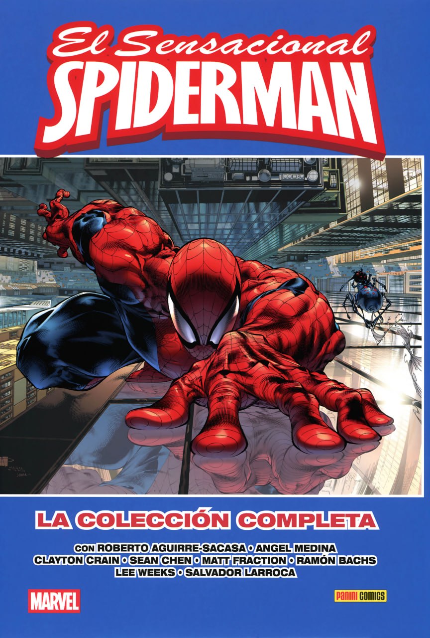 Portada ampliada de El Sensacional SPIDERMAN