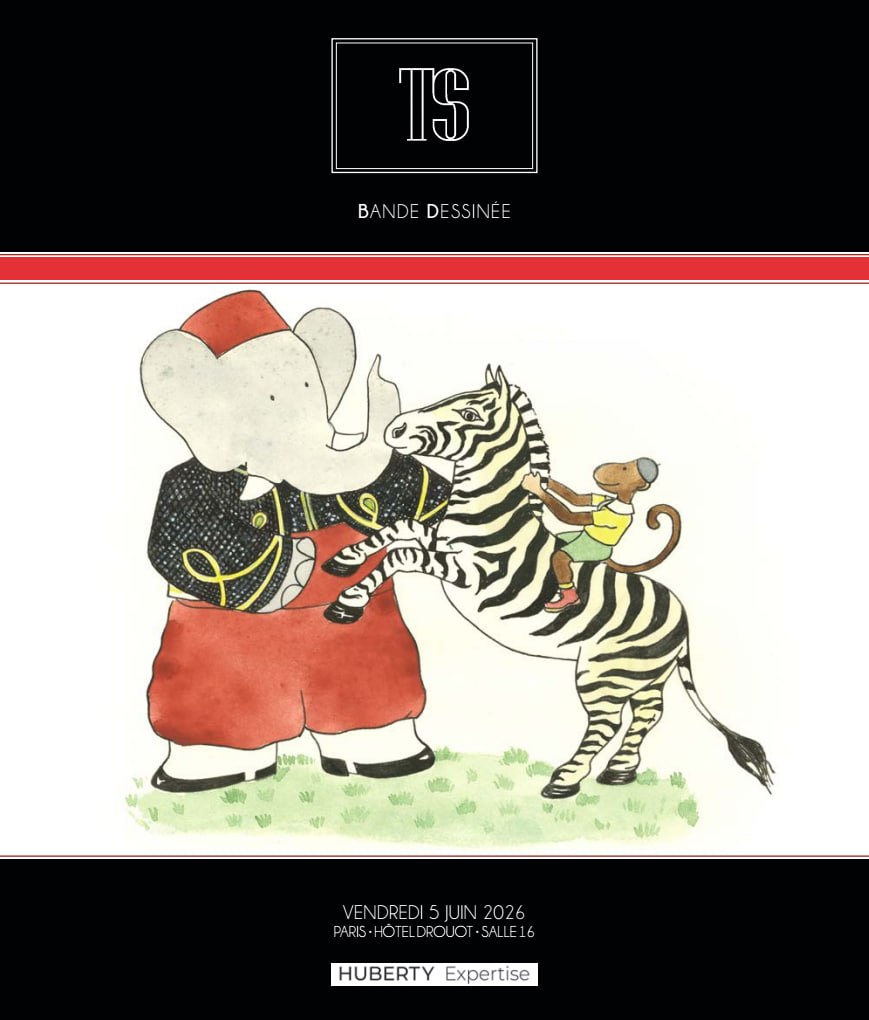 Portada ampliada de Huberty Auction - Bande dessinee - 05.06.2026