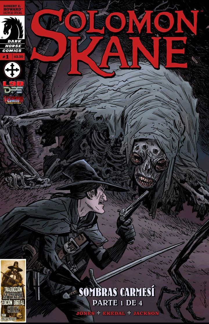 Portada ampliada de SOLOMON KANE - RED SHADOWS