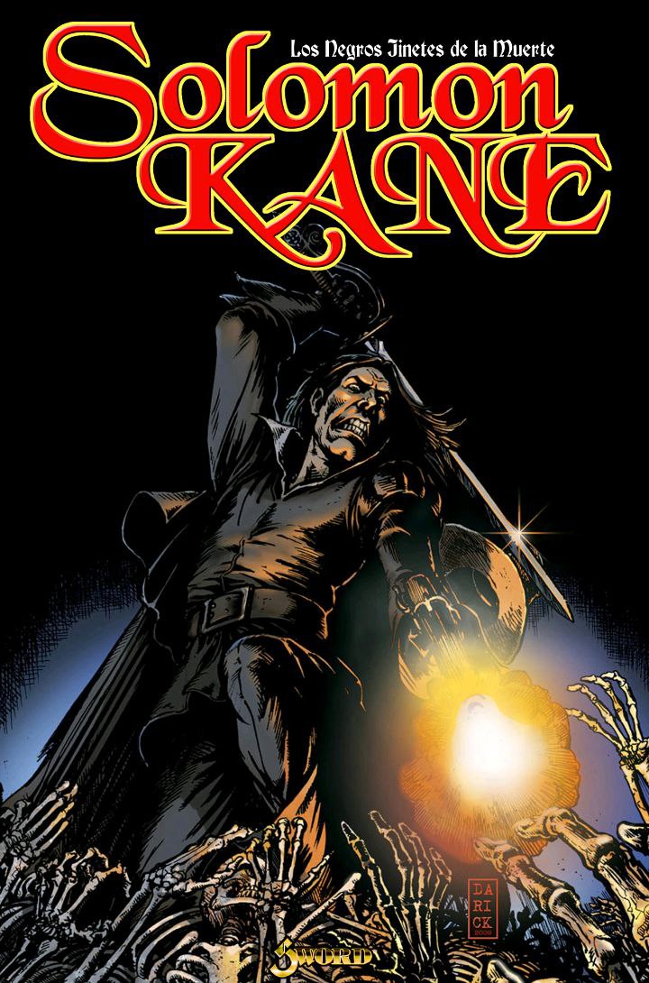 Portada ampliada de SOLOMON KANE - LOS NEGROS JINETES DE LA MUERTE