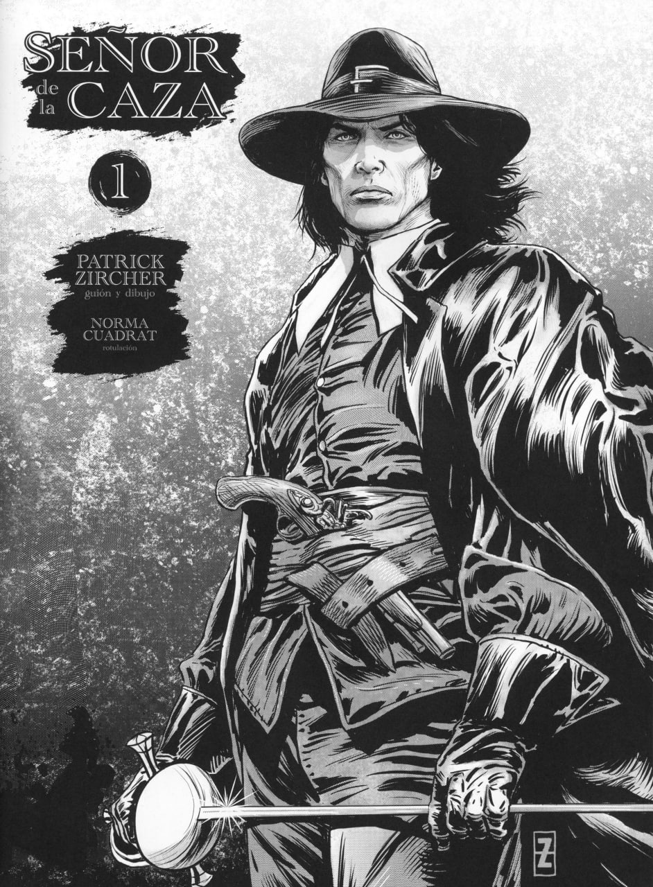 Portada ampliada de SOLOMON KANE - SEÑOR DE LA CAZA - INTEGRAL