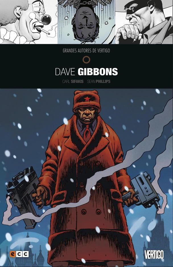 Portada ampliada de Grandes autores de Vertigo - Dave Gibbons (ECC)