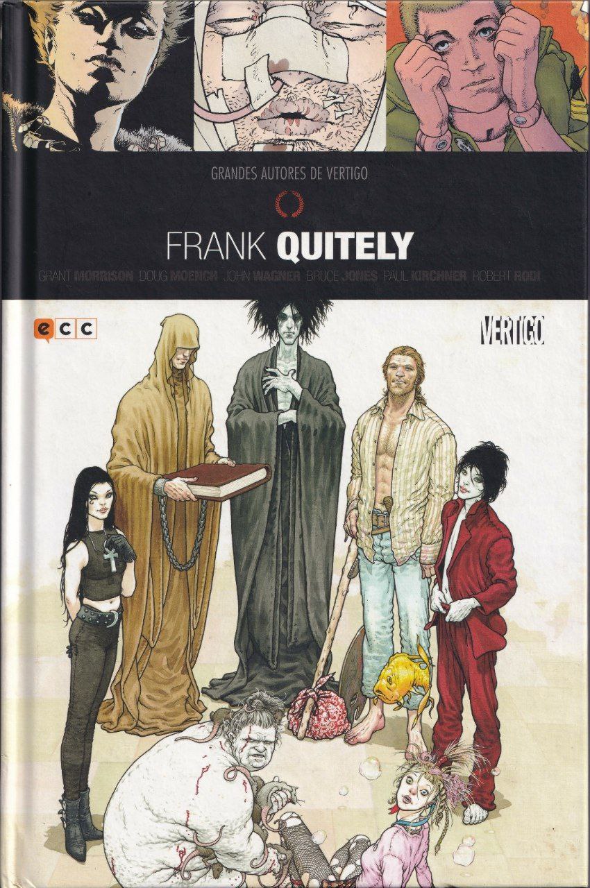 Portada ampliada de Grandes autores de Vertigo - Dave Gibbons (ECC)