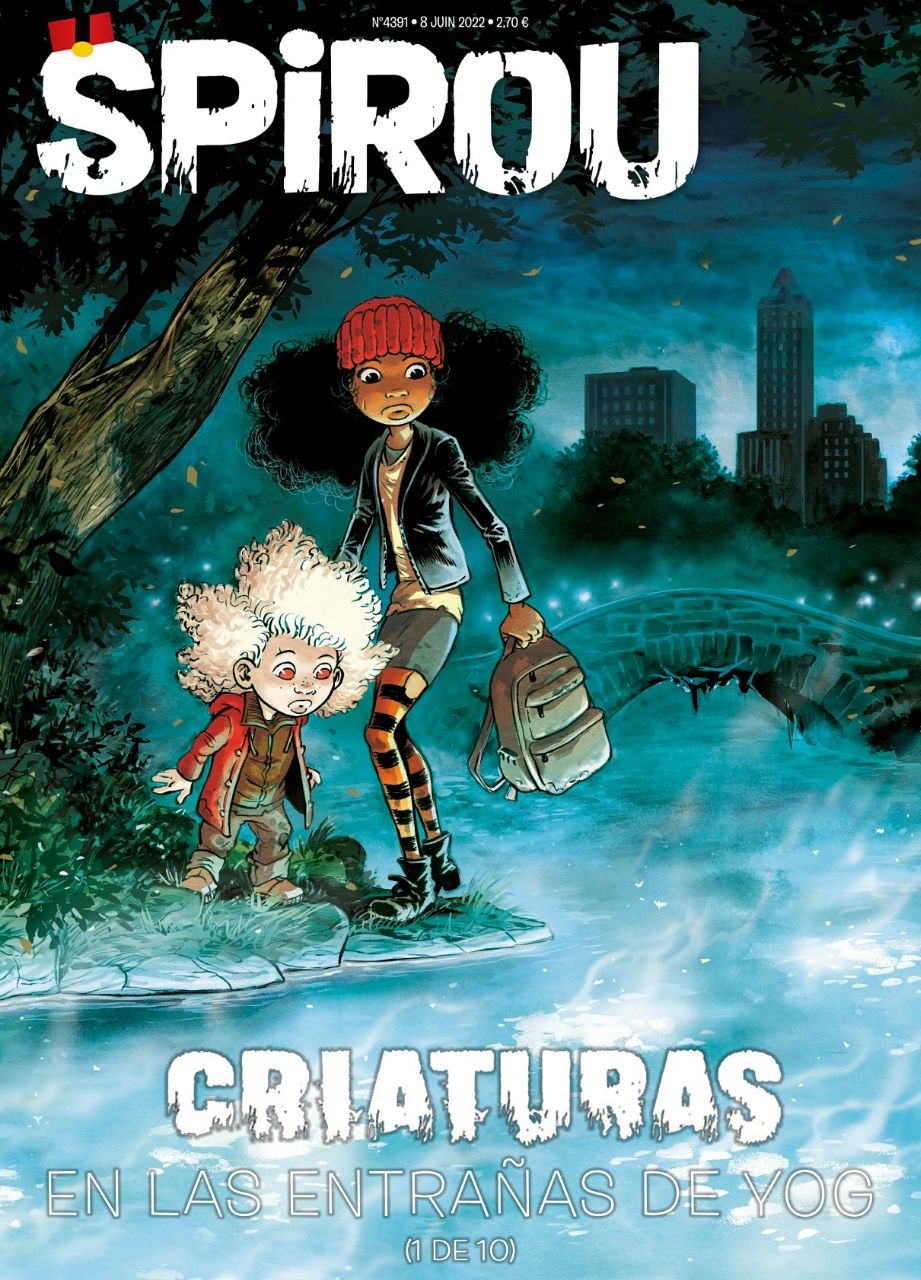 Portada ampliada de SPIROU
