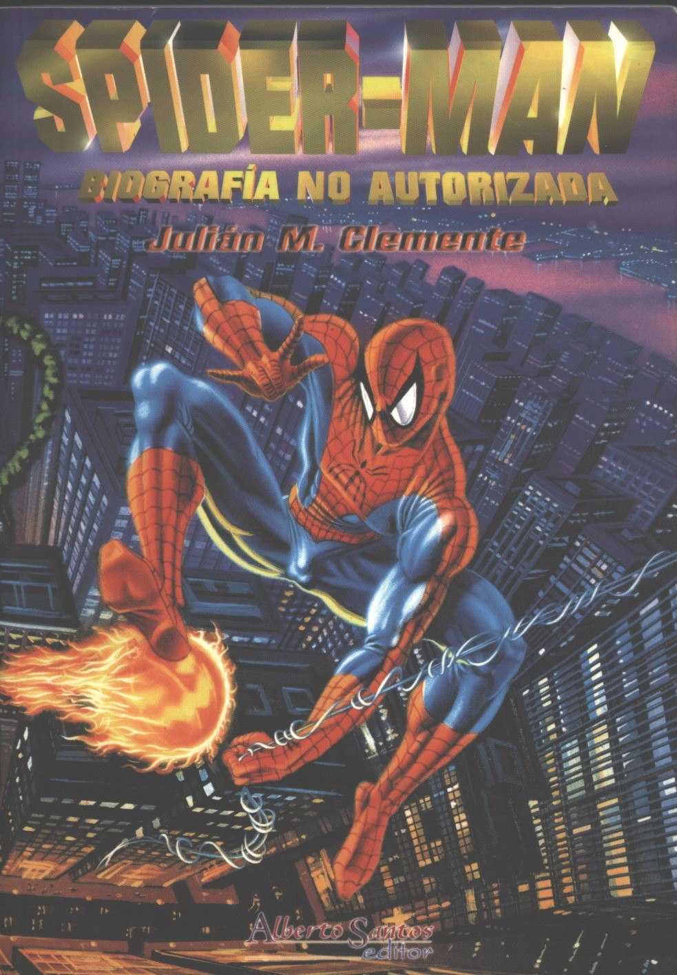 Portada ampliada de Spiderman - Biografias