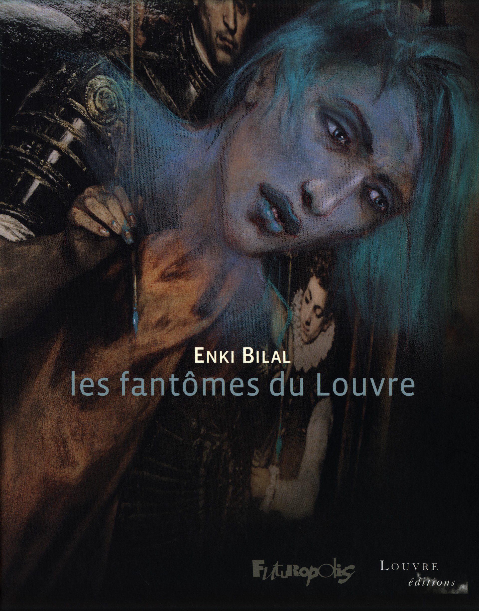Portada ampliada de (artbook).Les.Fantomes.Du.Louvre.-.(Enki.Bilal)