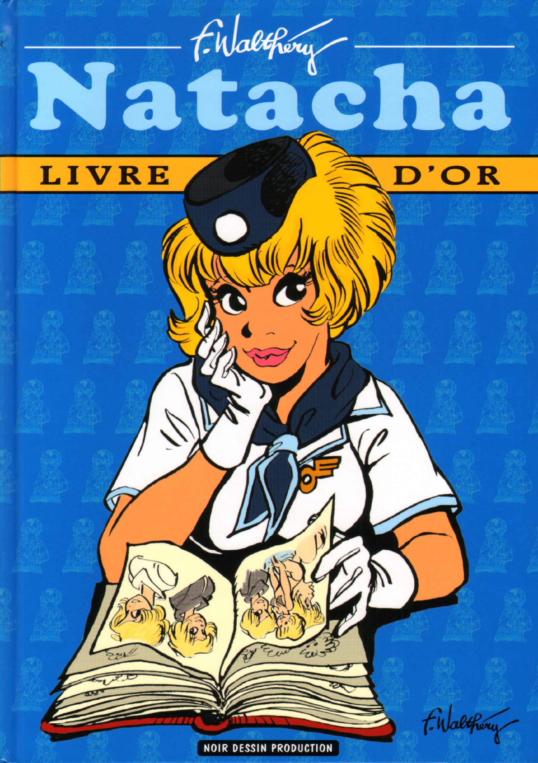 Portada ampliada de (BD FR) Natacha - Livre d_Or (Walthery)