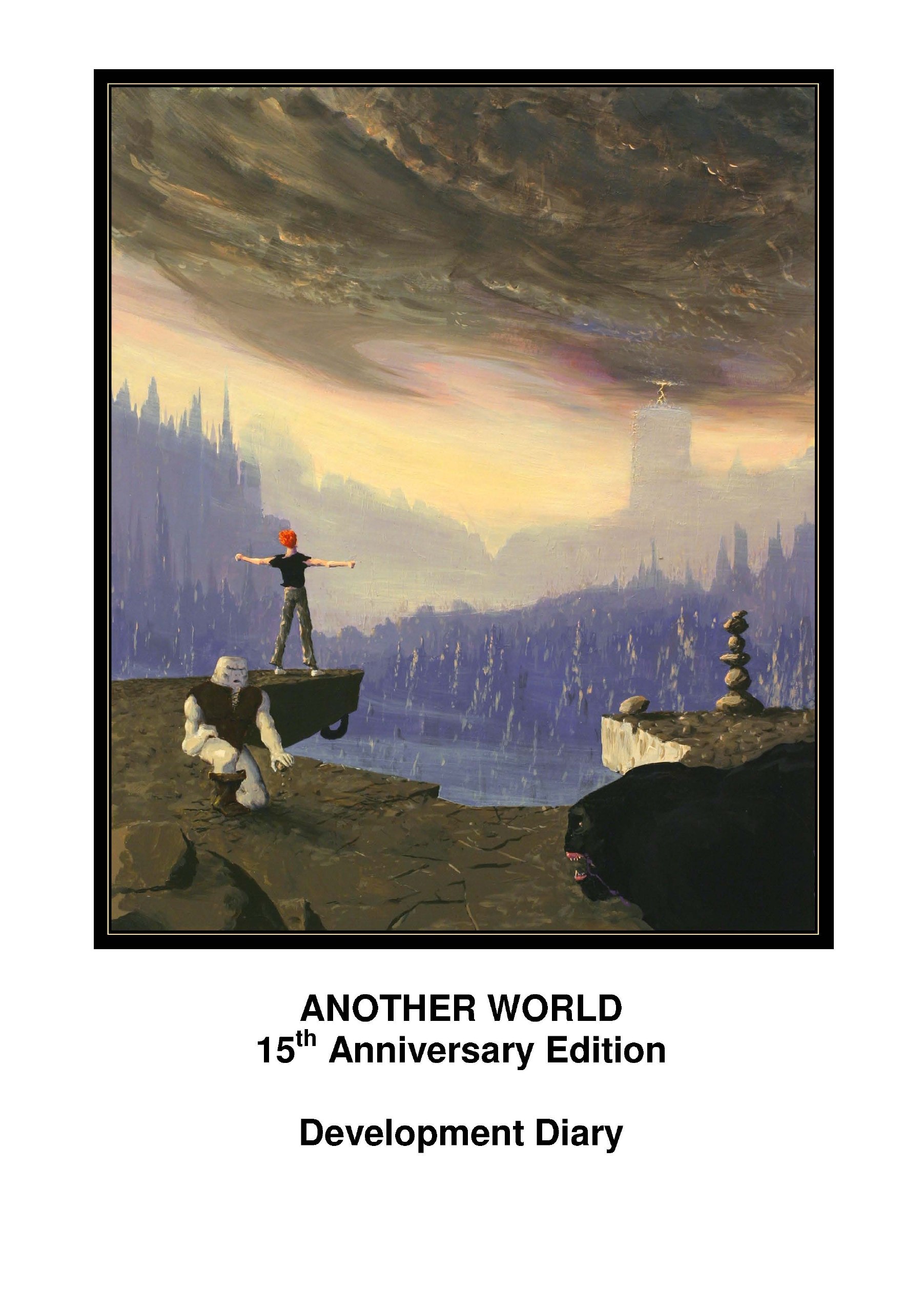 Portada ampliada de Another.World.15th.anniversary.edition.-.Development.Diary.(CRG)