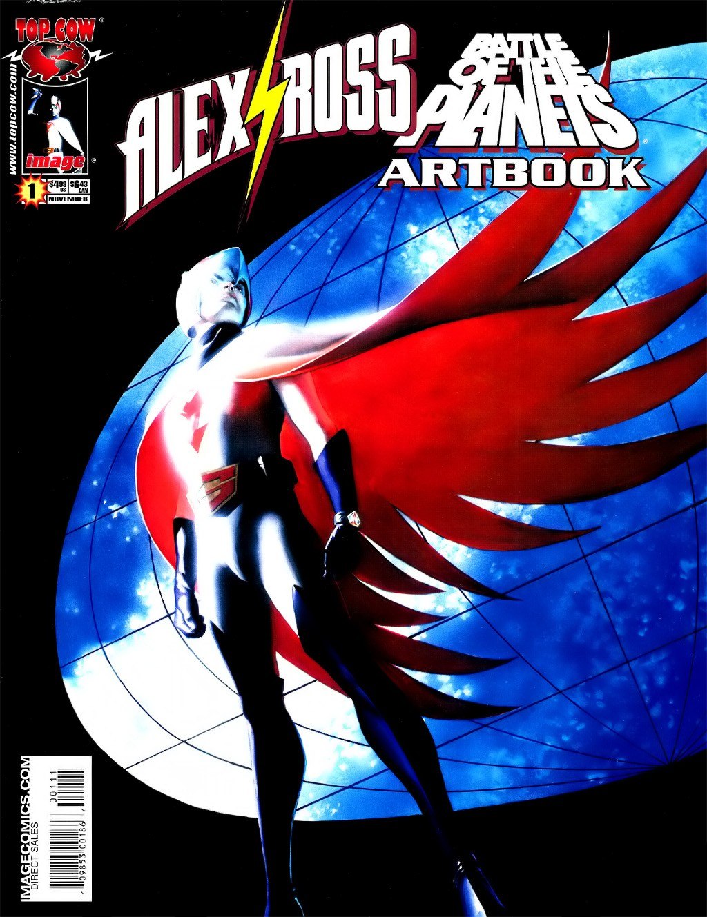 Portada ampliada de Artbook - Alex Ross - Battle Of The Planets Artbook