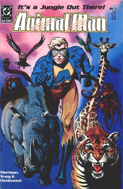 Portada ampliada de Brian Bolland - Animal Man