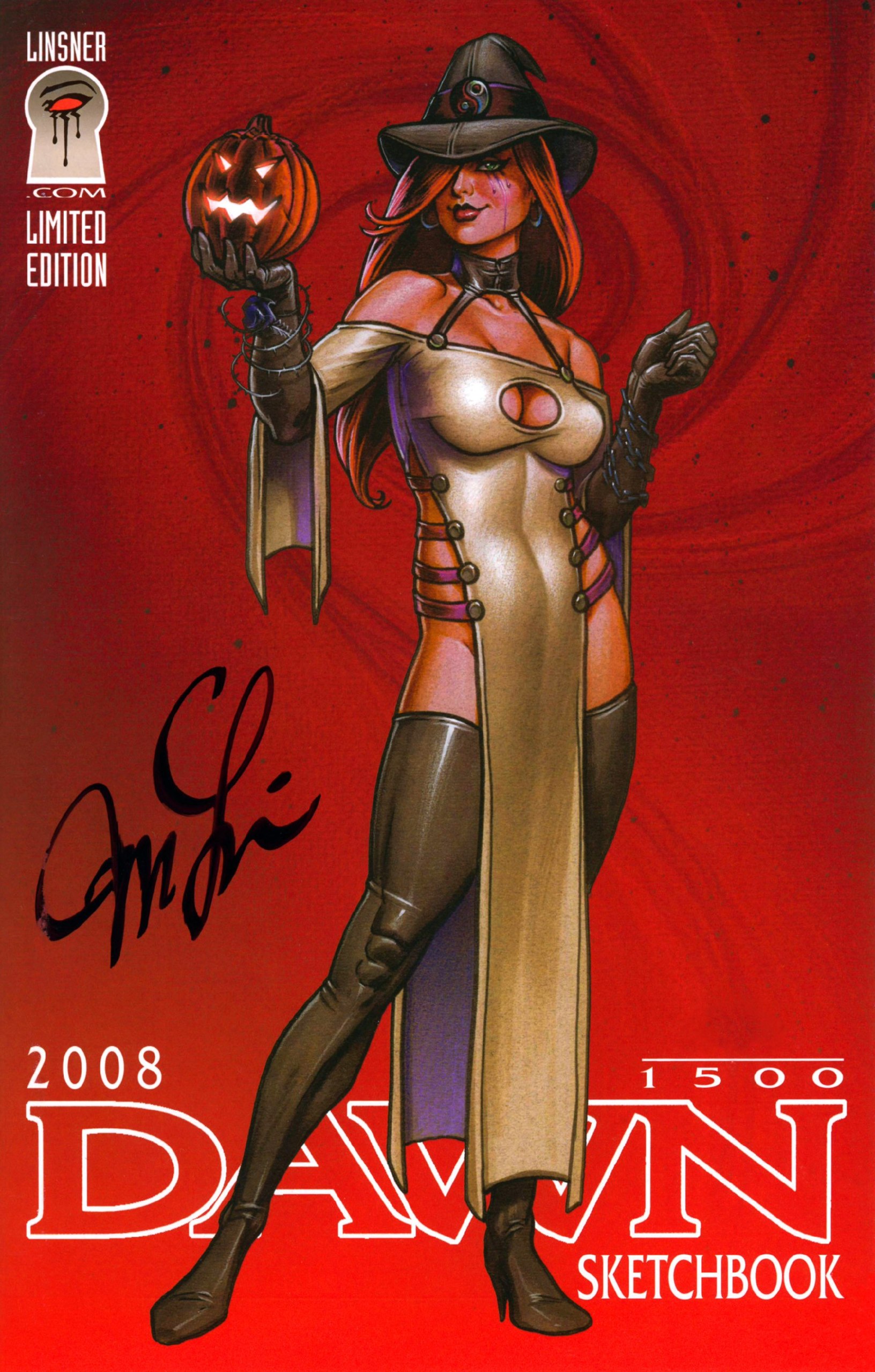 Portada ampliada de Dawn - 2008 Sketchbook