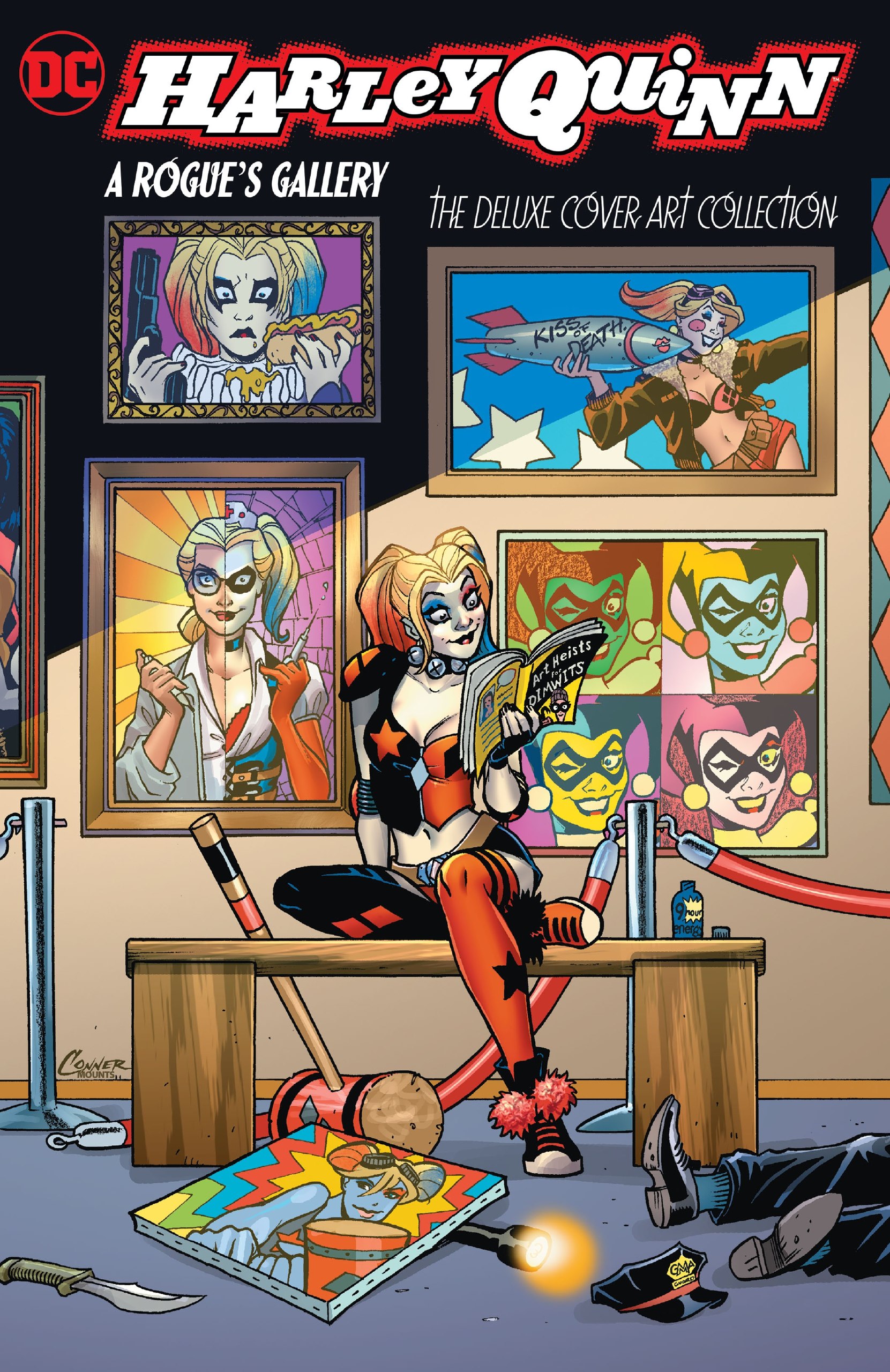 Portada ampliada de Harley Quinn - A Rogues Gallery - The Deluxe Cover Art Collection (2017) (digital) (Son of Ultron-Empire)