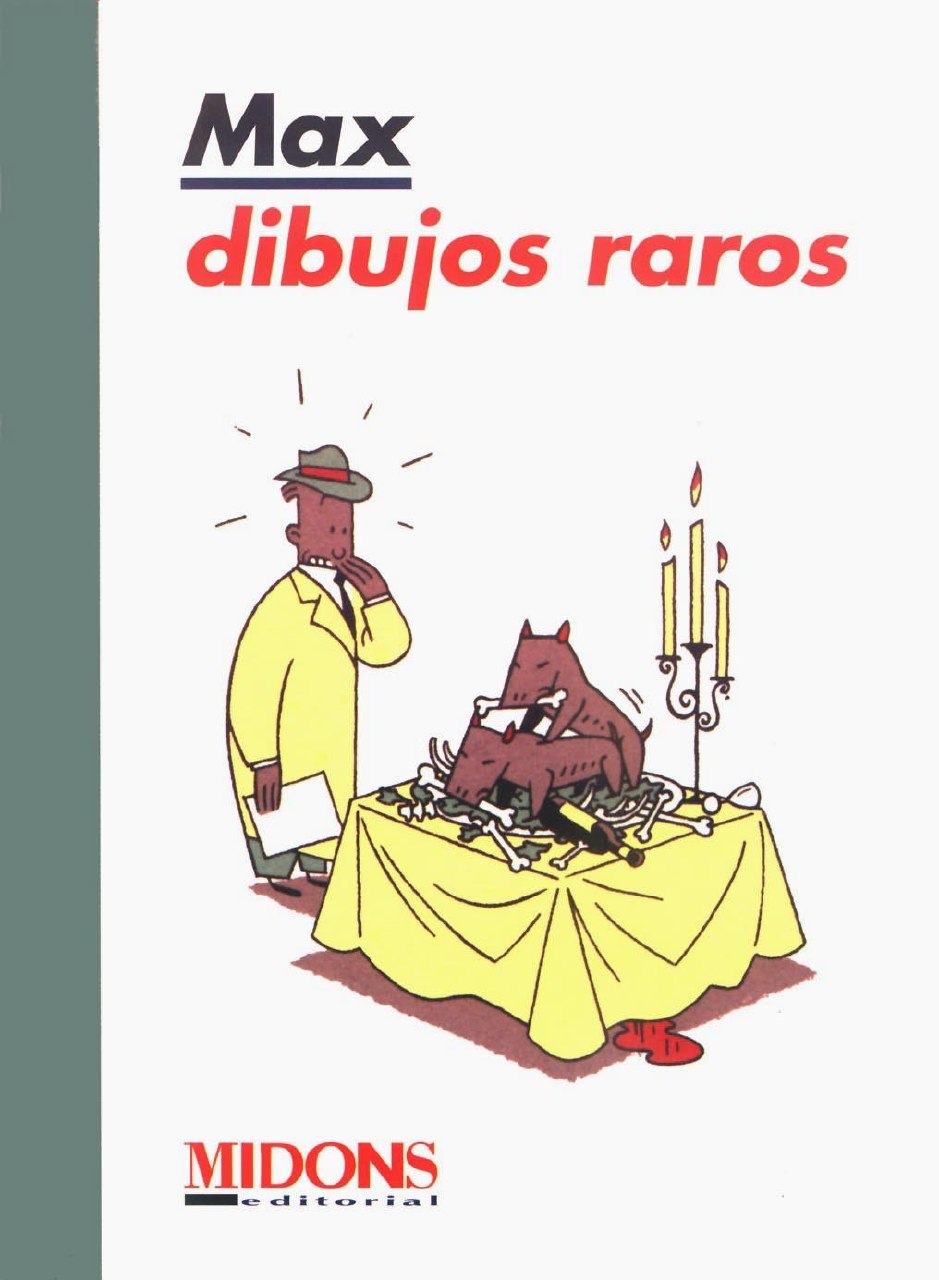 Portada ampliada de Max Dibujos Raros x AnderGraund