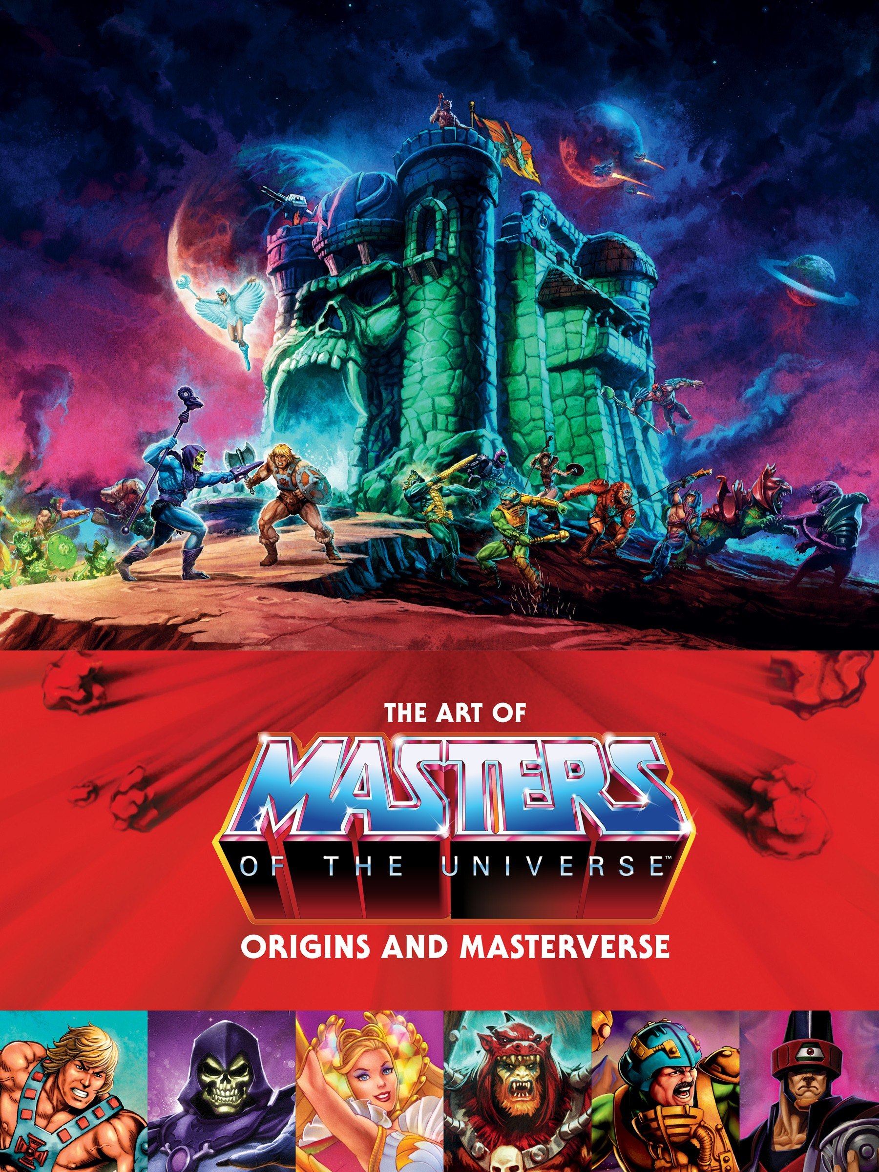 Portada ampliada de The Art of Masters of the Universe - Origins and Masterverse (2023) (digital) (The Magicians-Empire)