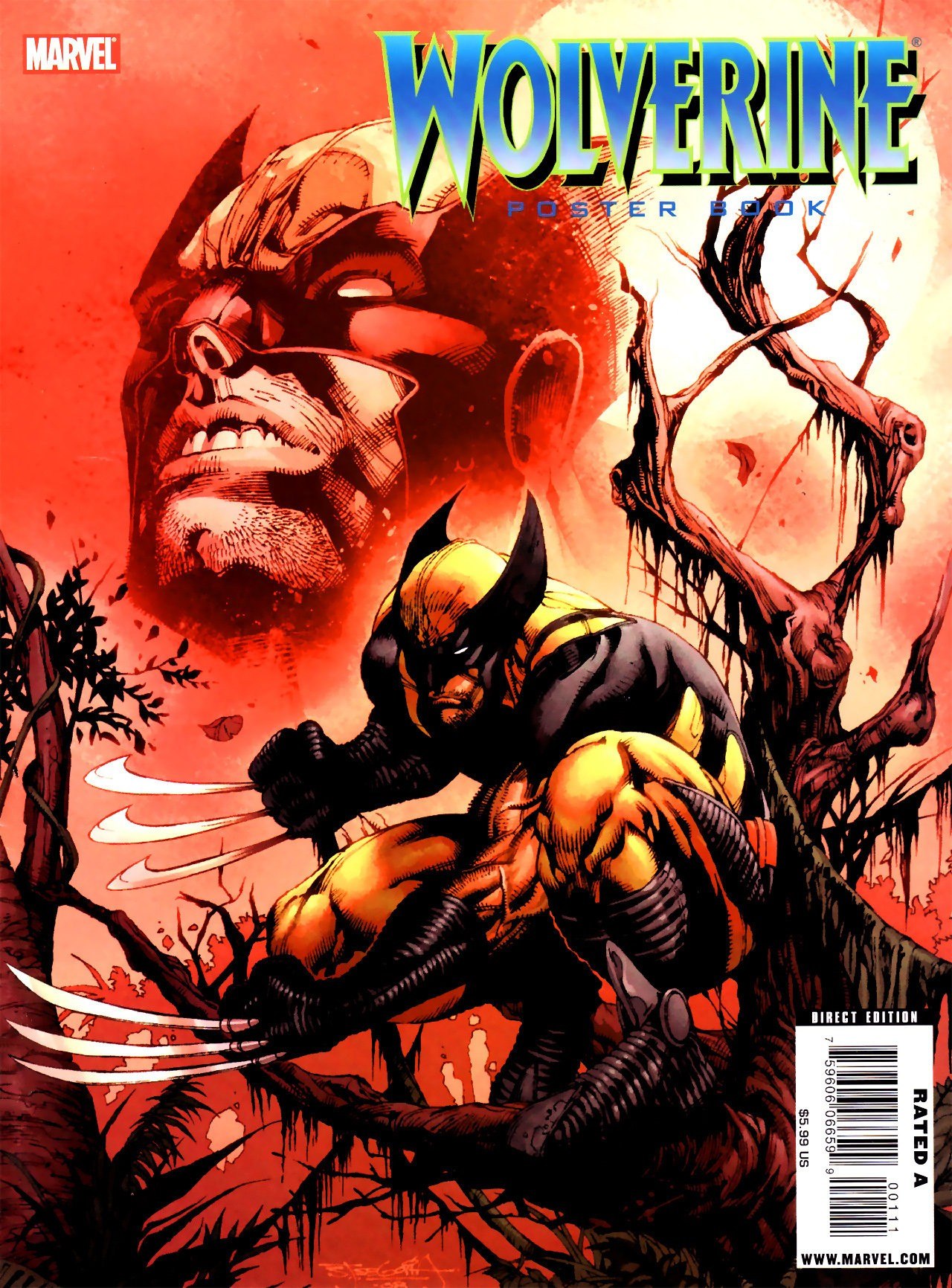 Portada ampliada de (2009) Wolverine Poster Book (Sepi-DCP)