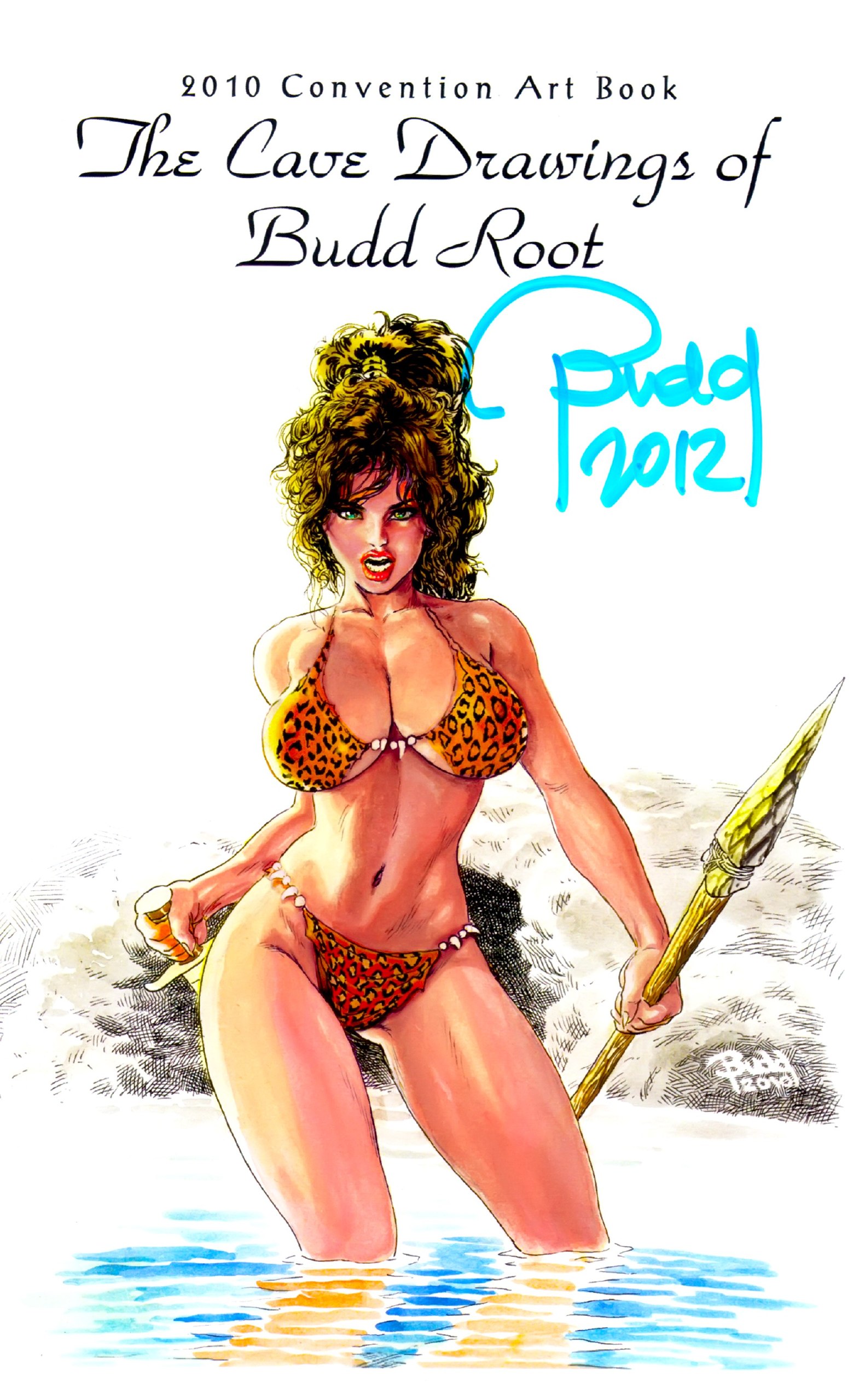 Portada ampliada de Cavewoman - Cave Drawings of Budd Root 2012 (Talon - Amryl - 2012)