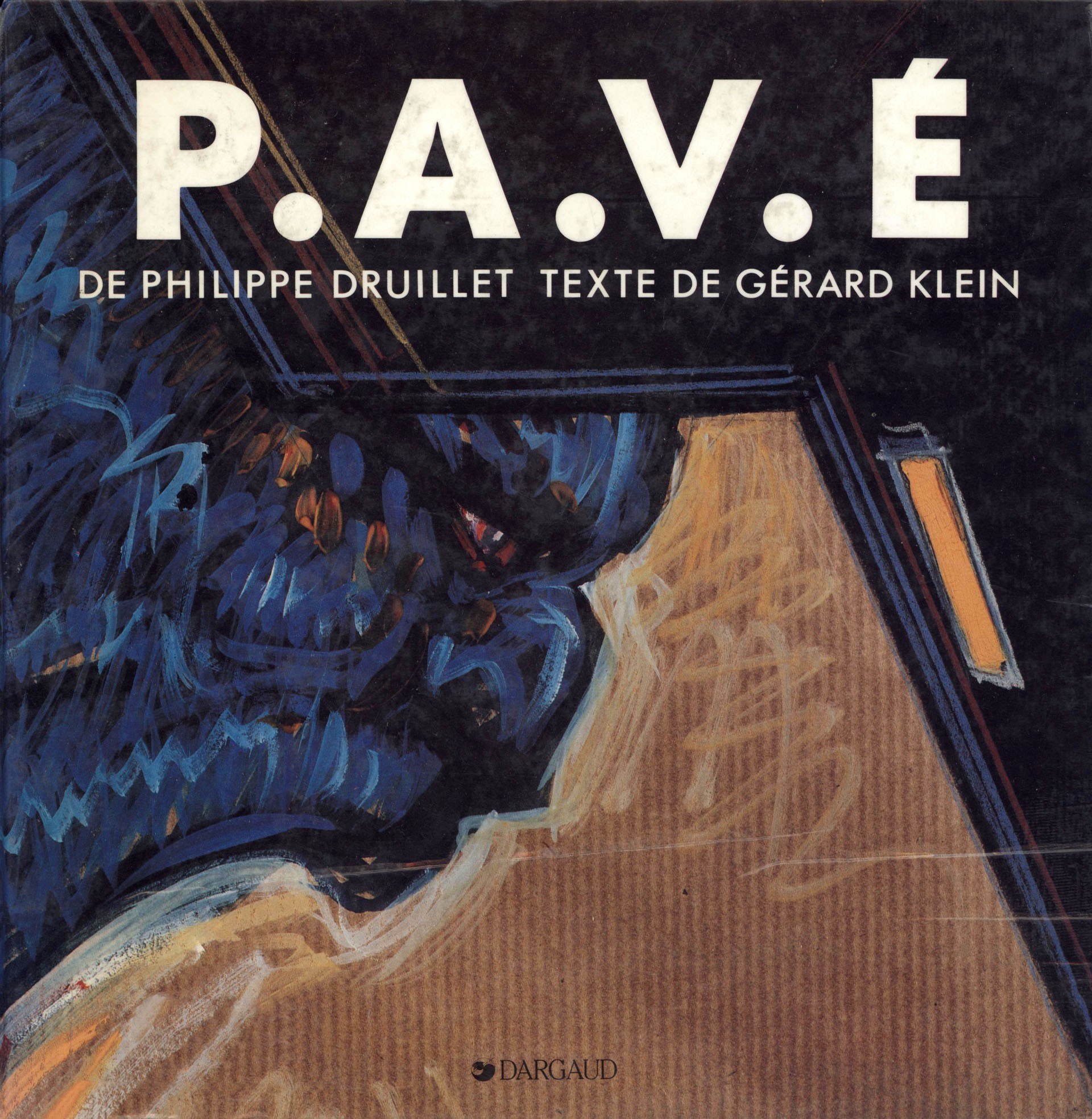 Portada ampliada de Druillet - P.A.V.E. Artbook (Klein-Druillet)