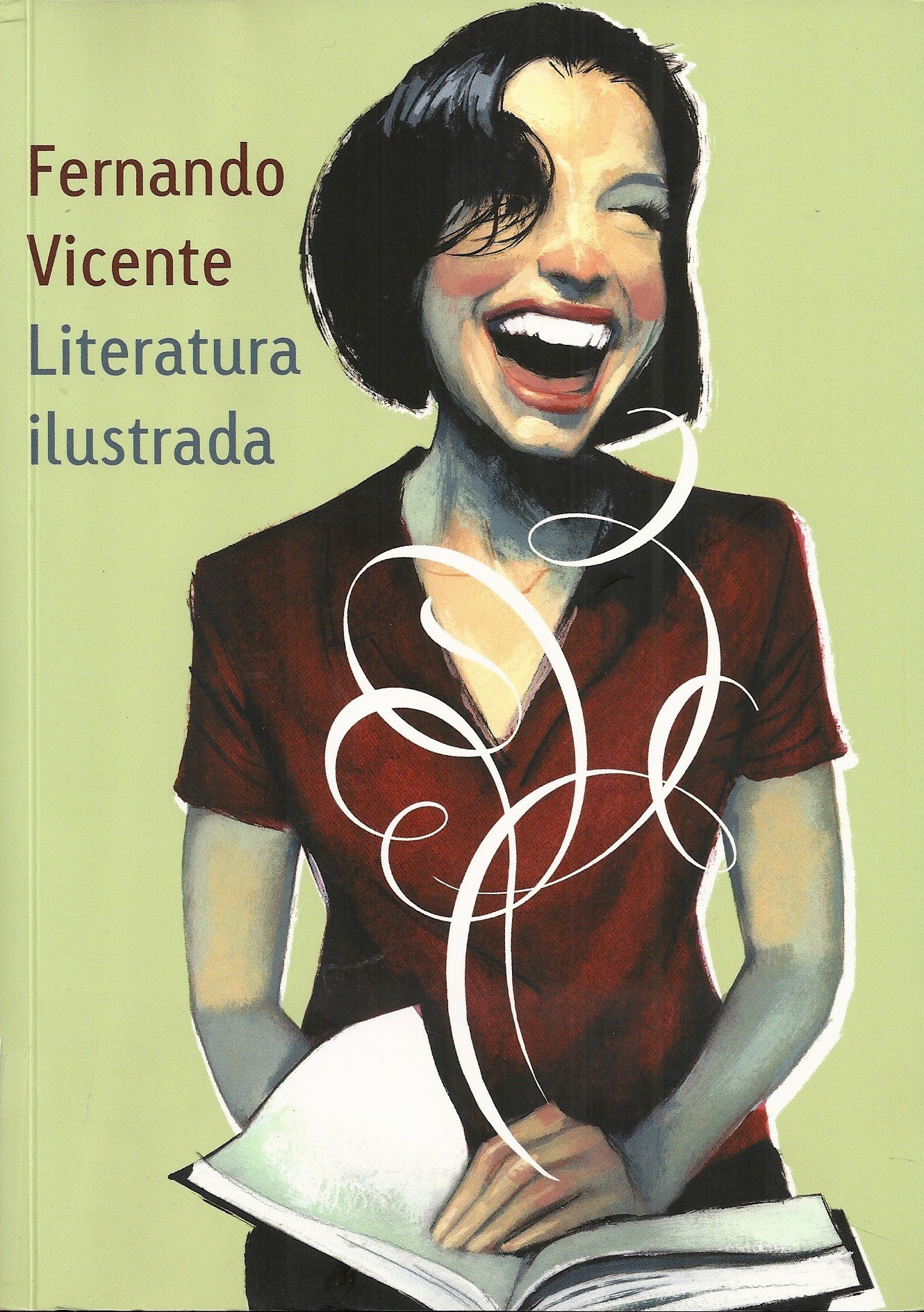 Portada ampliada de FERNANDO VICENTE - LITERATURA ILUSTRADA (Sins Entido - Cajasol) (sambre scan)