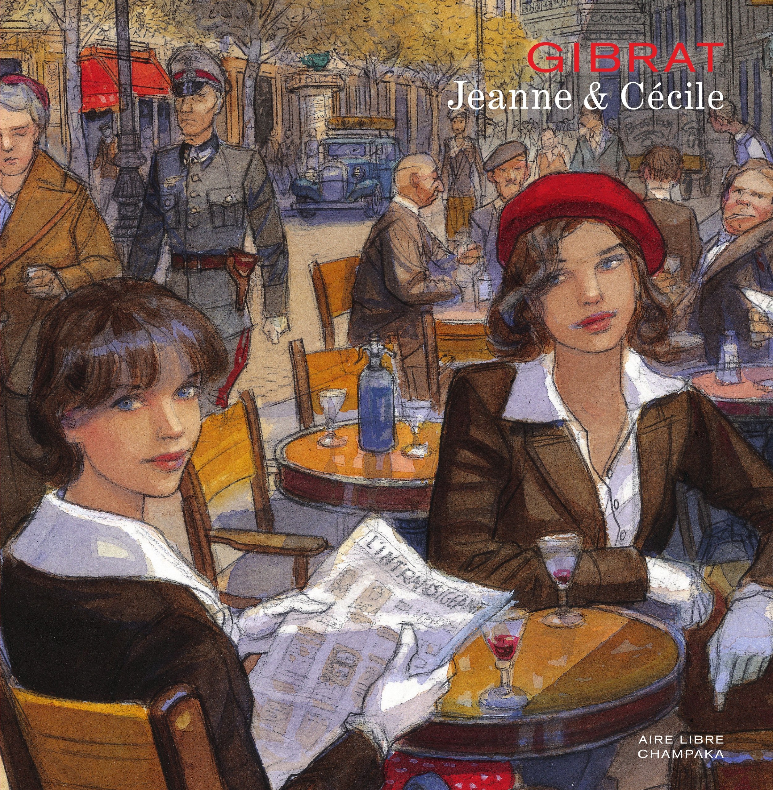 Portada ampliada de Jeanne & Cecile (Gibrat) (Toner) 3095