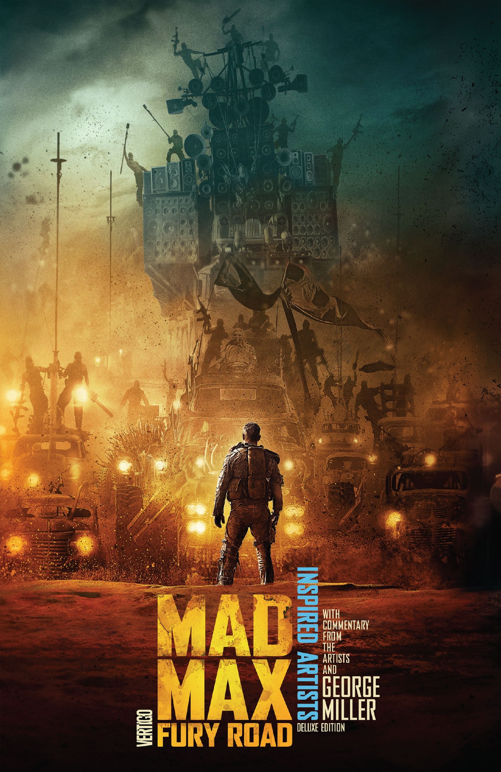 Portada ampliada de Mad Max - Fury Road Inspired Artists Deluxe Edition (2015)