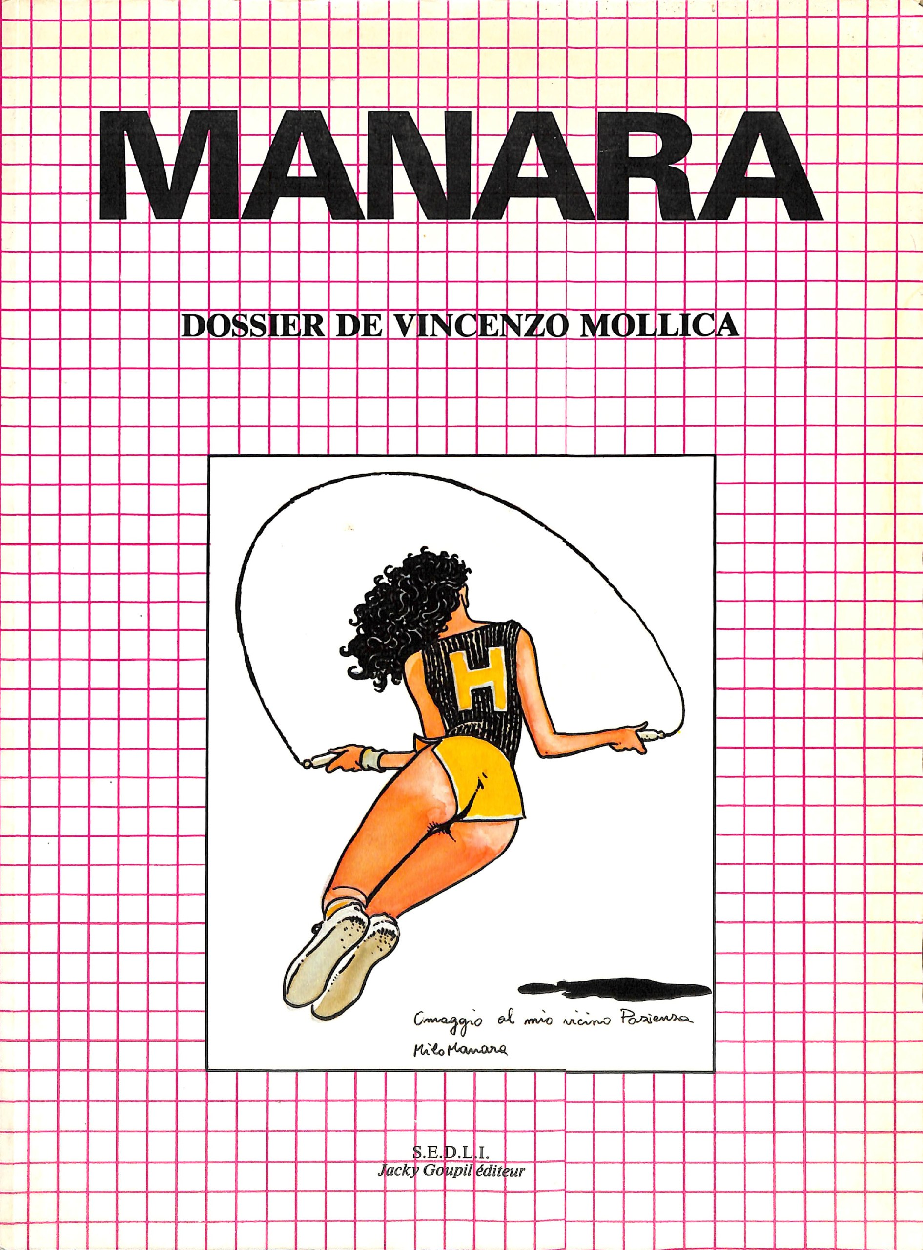 Portada ampliada de Manara Dossier Mollica (FR)