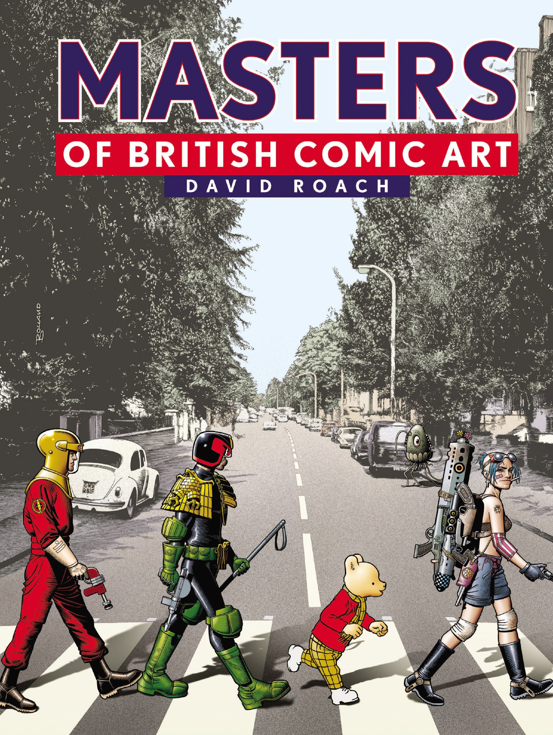 Portada ampliada de Masters of British Comic Art (2020) (Digital) (Bean-Empire)