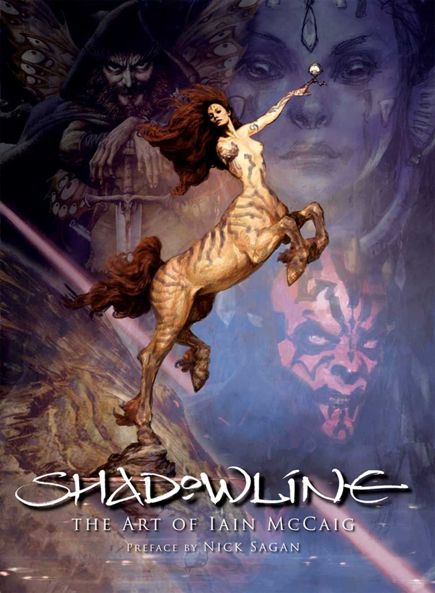 Portada ampliada de Shadowline - The Art of Iain McCaig (2008)