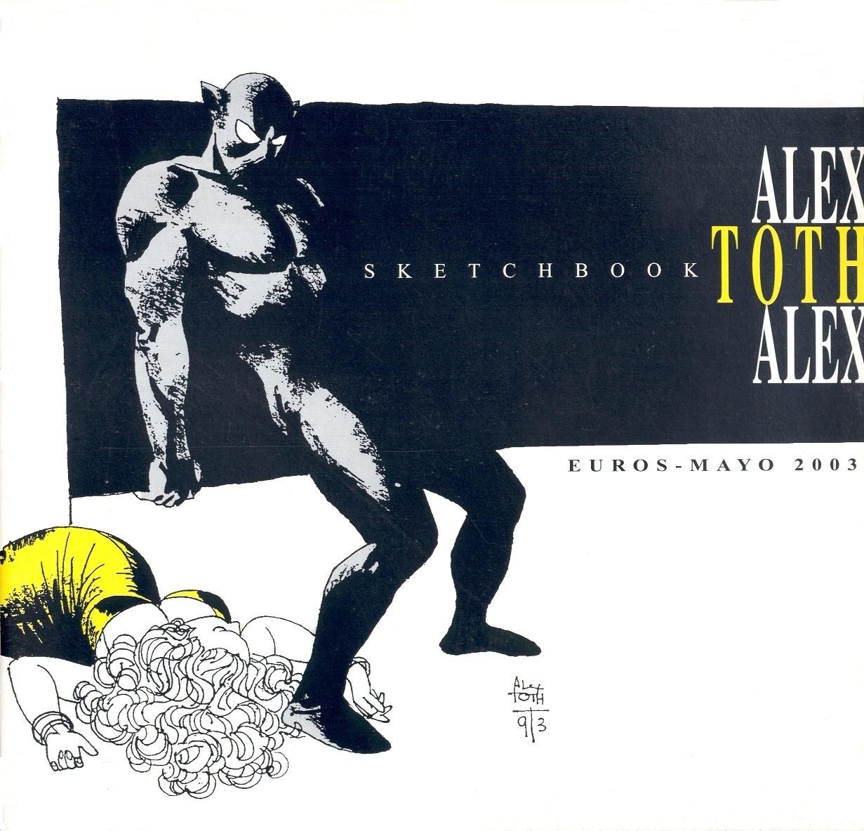 Portada ampliada de SKETCHBOOK ALEX TOTH (Proyecto Kaleidoscope)