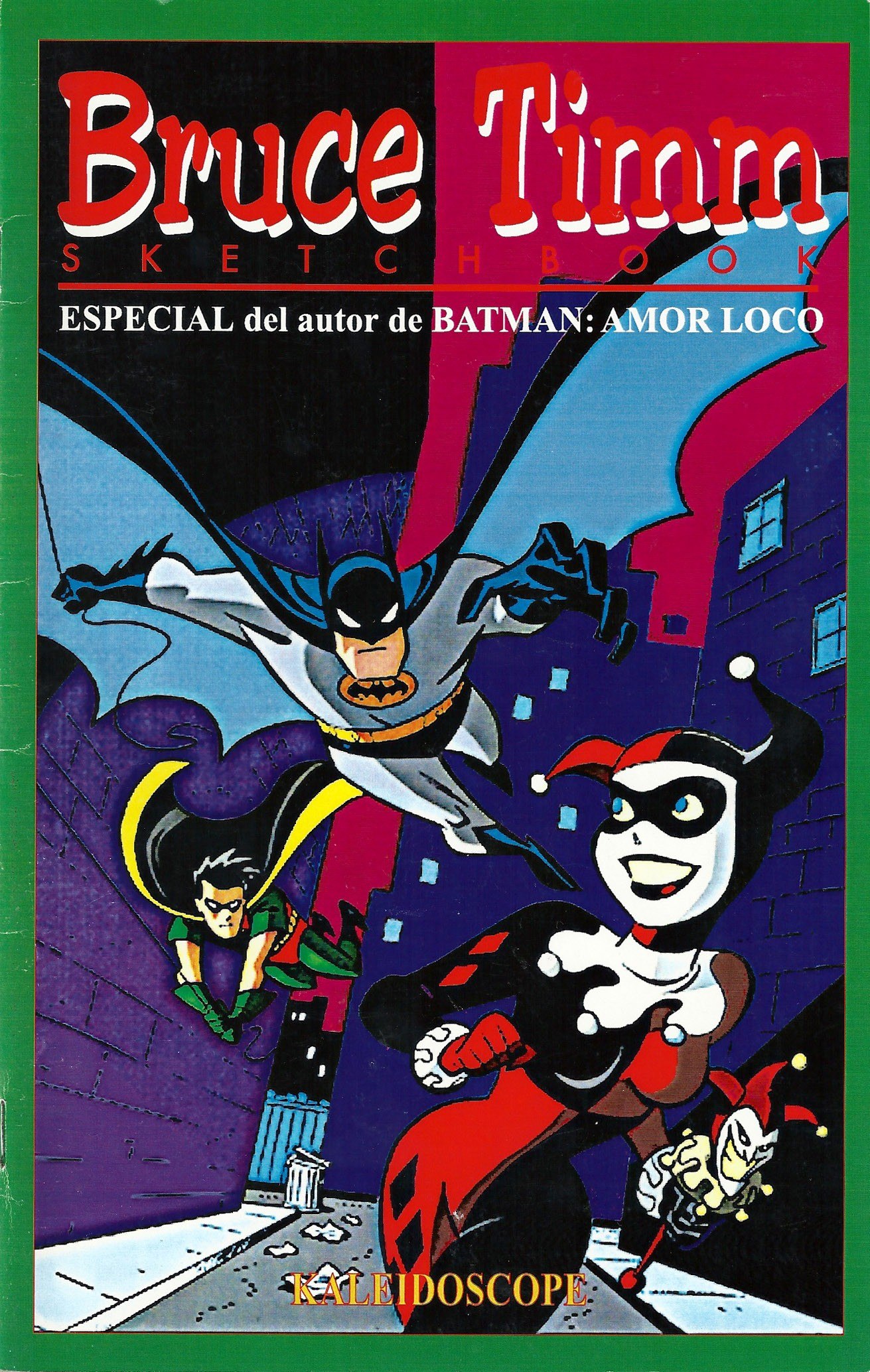 Portada ampliada de SKETCHBOOK BRUCE TIMM (Proyecto Kaleidoscope)