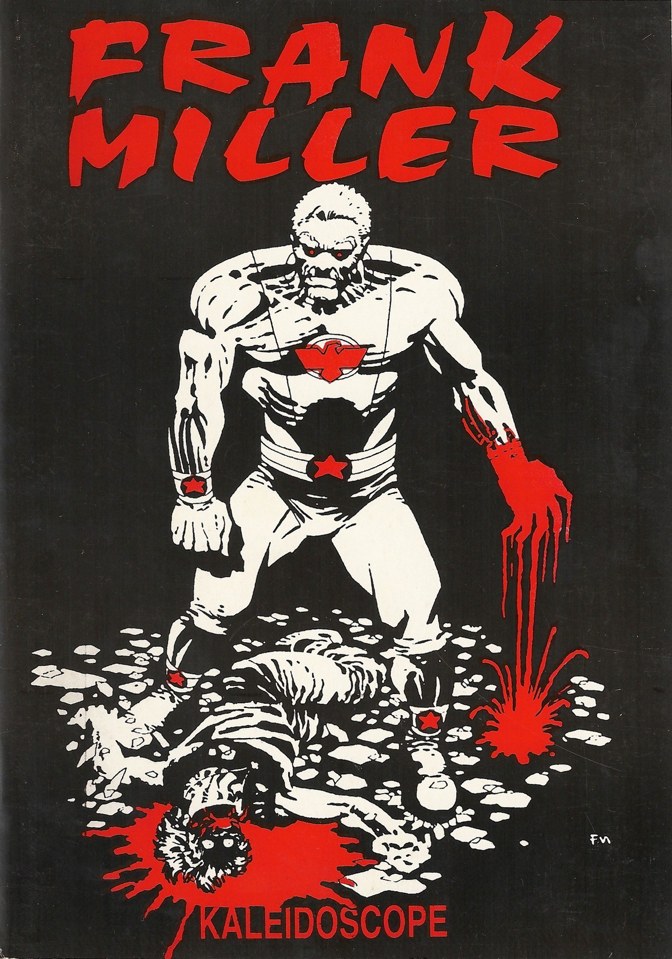 Portada ampliada de SKETCHBOOK FRANK MILLER (Proyecto Kaleidoscope)