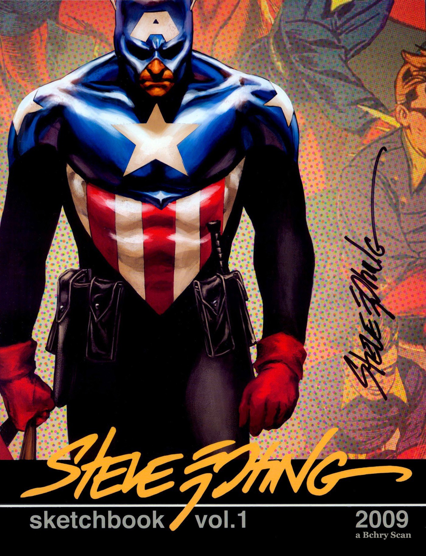 Portada ampliada de Steve Epting Sketchbook v1 (2009) (Bchry-DCP)