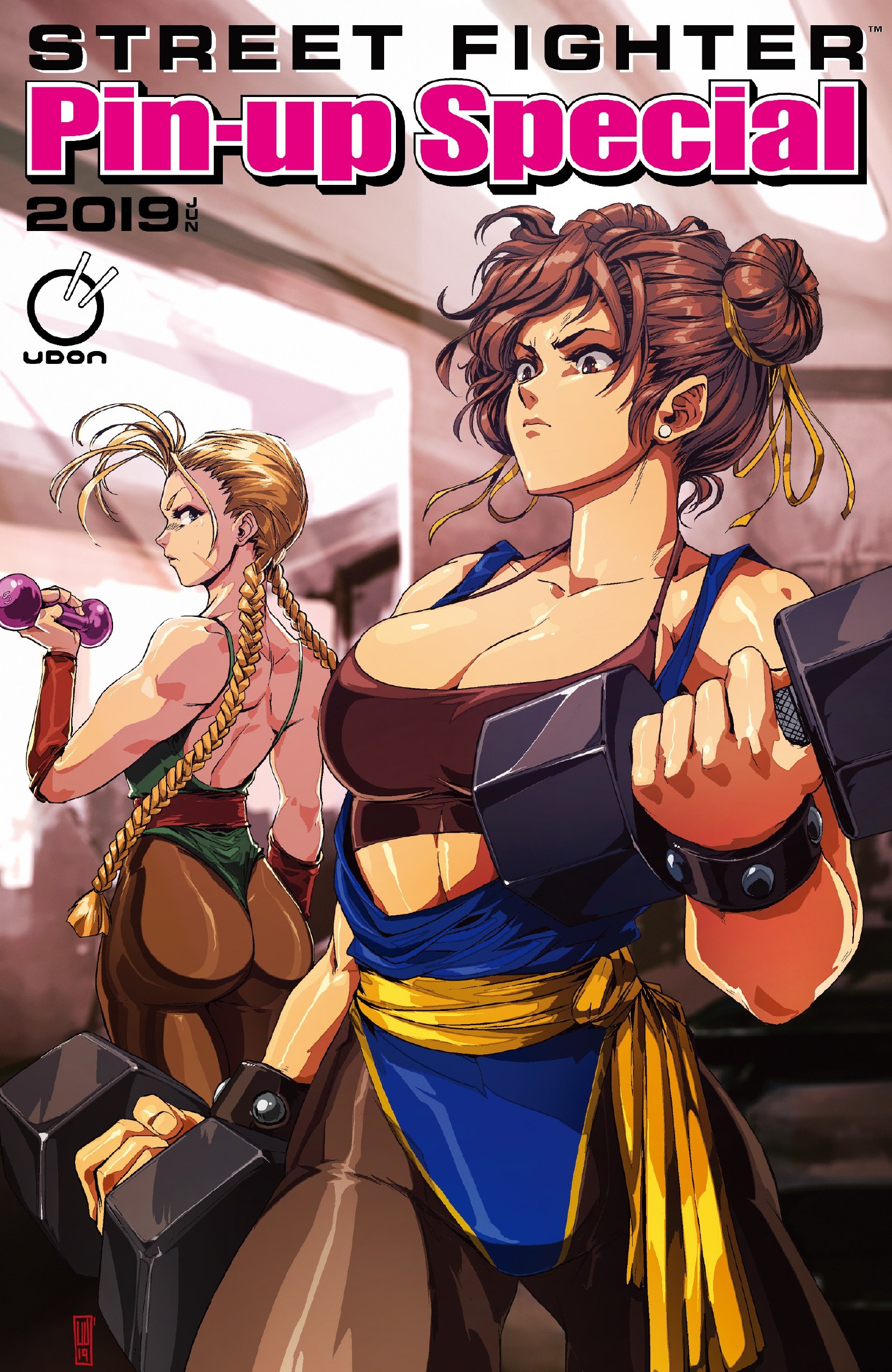 Portada ampliada de Street Fighter - Pin-up Special 2019 (2019) (Digital) (Mephisto-Empire)