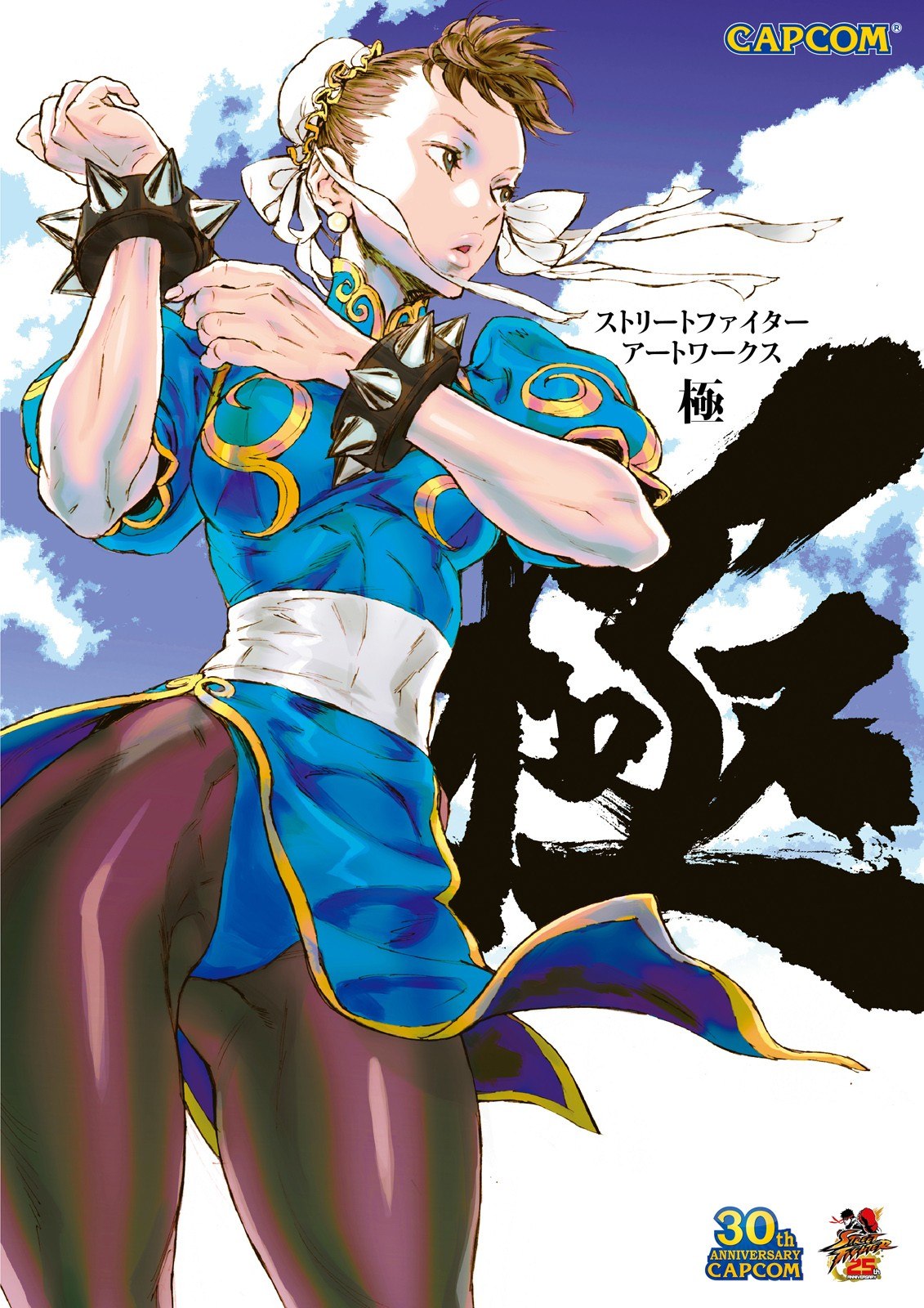 Portada ampliada de Street Fighter 25th Anniversary Art Works