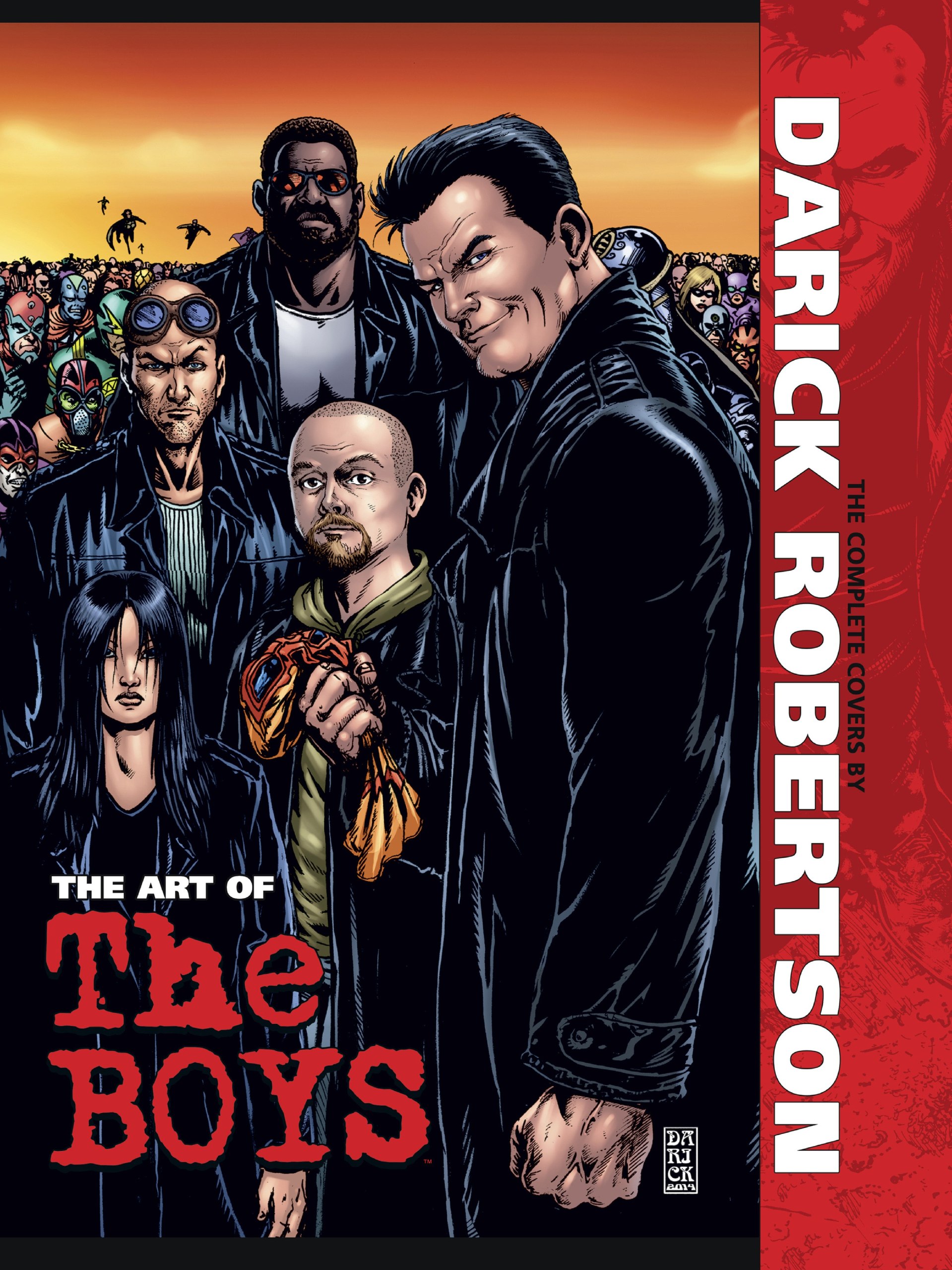 Portada ampliada de The Art of the Boys - The Covers by Darick Robertson (2014) (digital) (The Magicians-Empire)